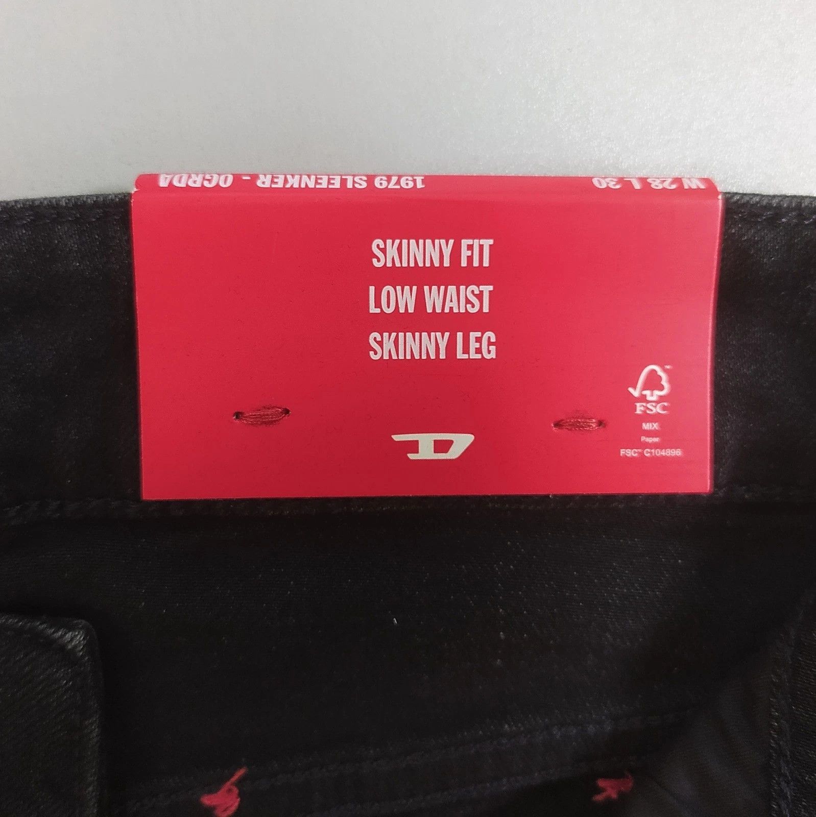 Diesel Diesel 1979 SLEENKER L.30 MENS JEANS T/9933 Size US 28 / EU 44 - 7 Thumbnail