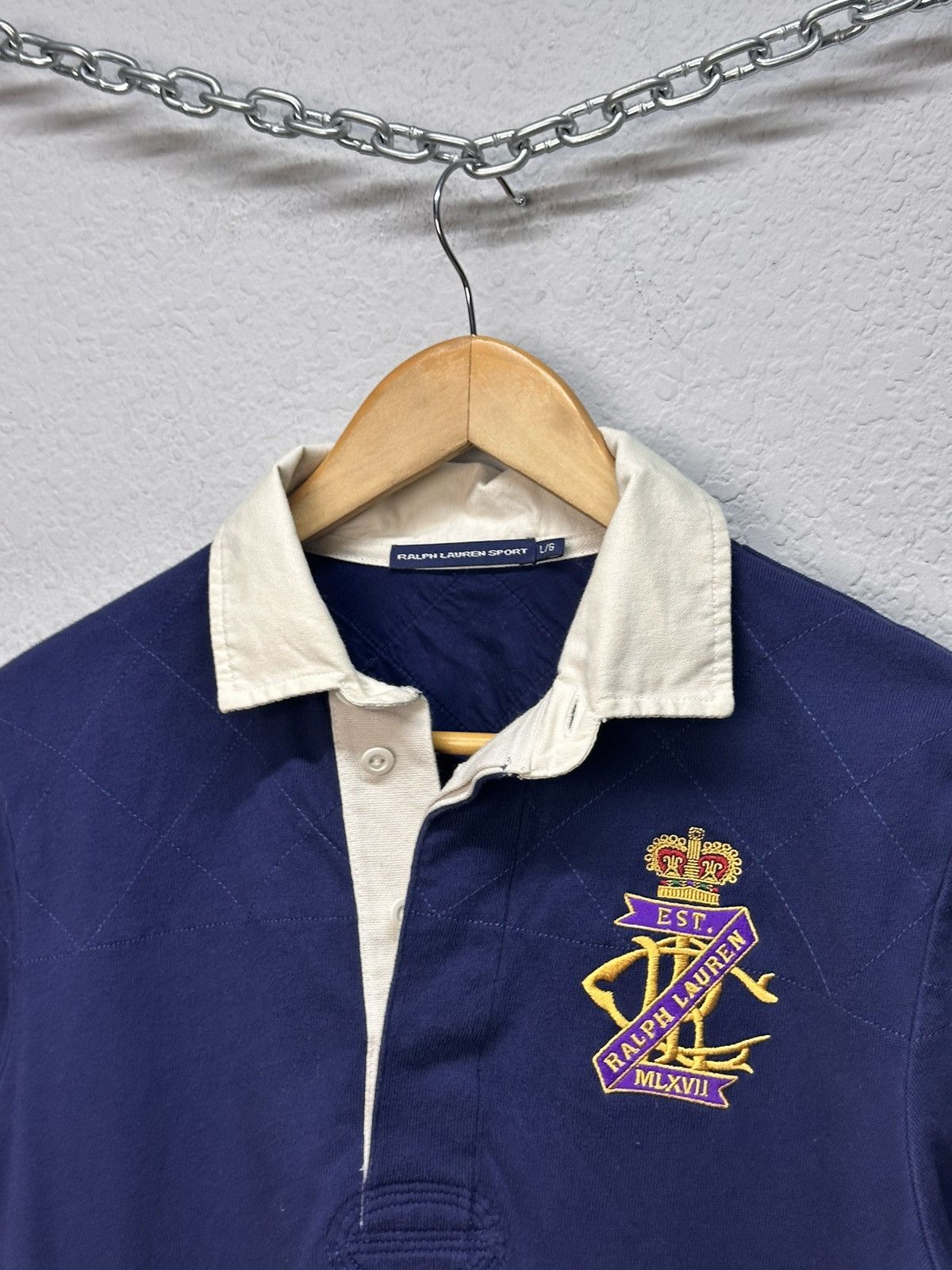 Polo Ralph Lauren Vintage Polo Ralph Lauren Regby Y2K streetwear Double Jacket Size US M / EU 48-50 / 2 - 7 Thumbnail