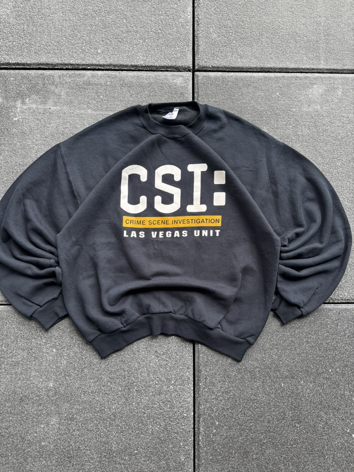 Jerzees Y2K CSI TV-Show Sweatshirt Size US L / EU 52-54 / 3 - 2 Thumbnail