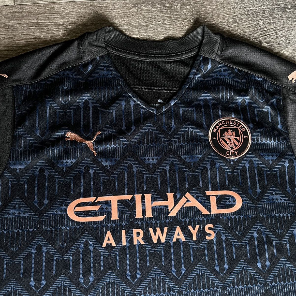 Puma Manchester City 2020 Away Football Shirt Soccer Jersey Puma Size US M / EU 48-50 / 2 - 5 Thumbnail