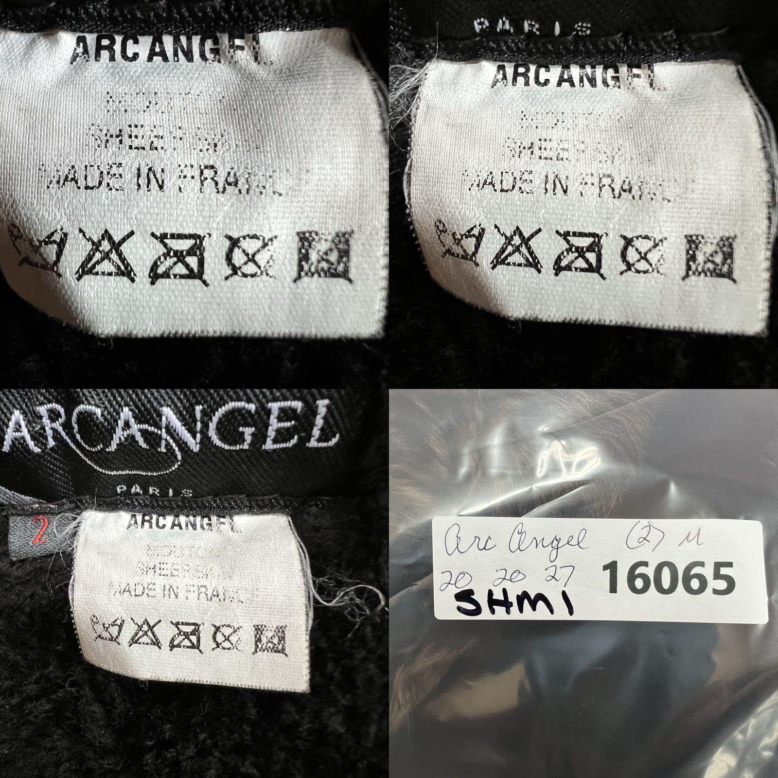 Vintage VINTAGE ArcAngel Paris Shearling Suede Coat Ladies S Brown Fur Lined Wool Zip Button Bomber Jacket Mid-Length Size S / US 4 / IT 40 - 8 Thumbnail