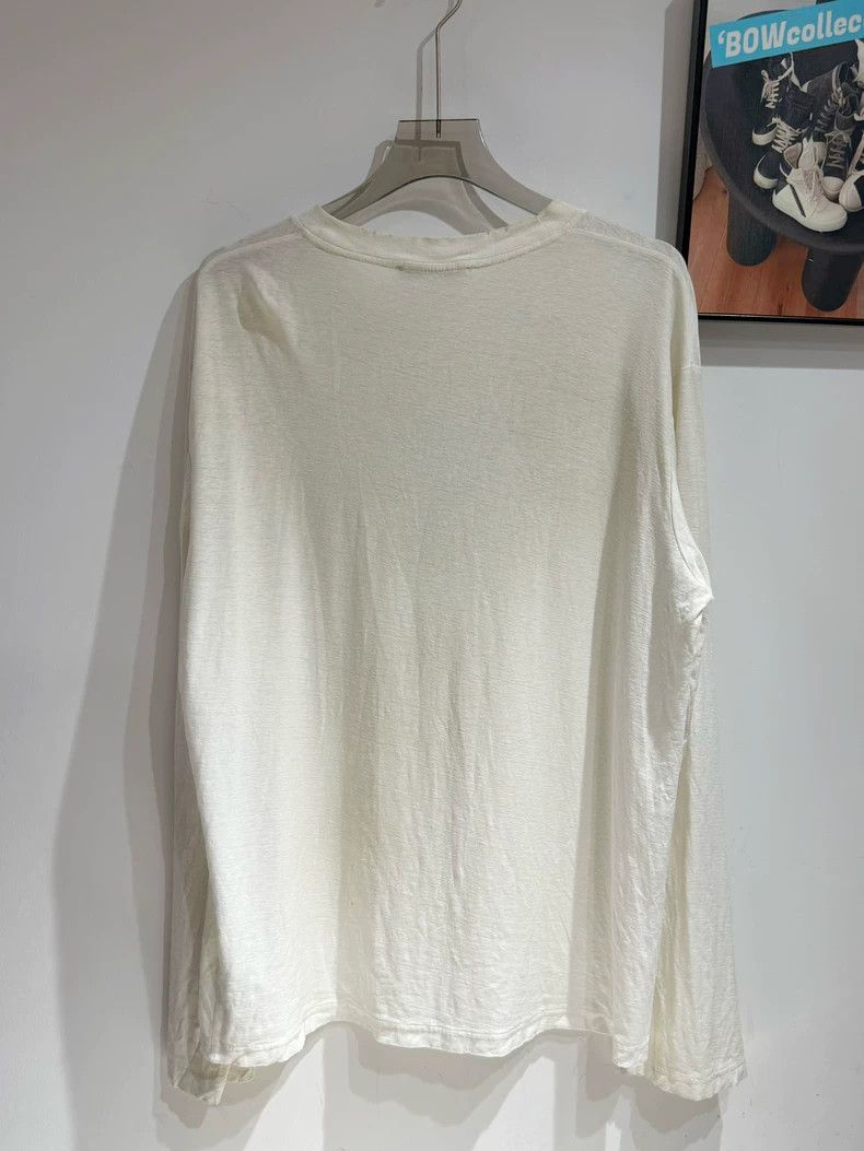 Acne Studios Acne Studios White alphanumeric printed round-neck short-s Size US L / EU 52-54 / 3 - 2 Thumbnail