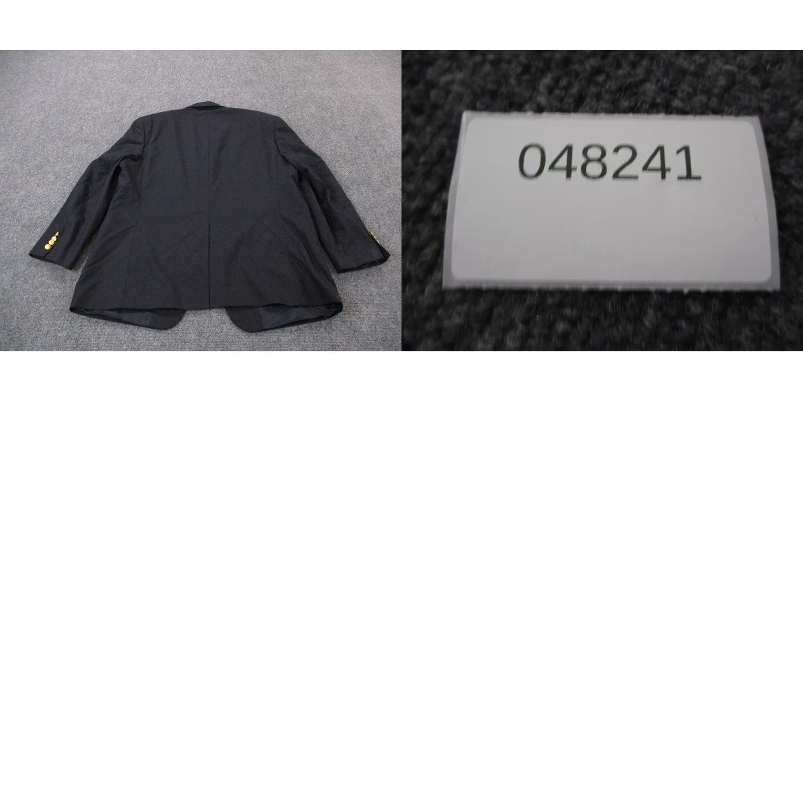 Brooks Brothers Brooks Brothers Blazer Jacket Mens 46R Black Wool Brooksease Sports Coat Size 46R - 10 Thumbnail