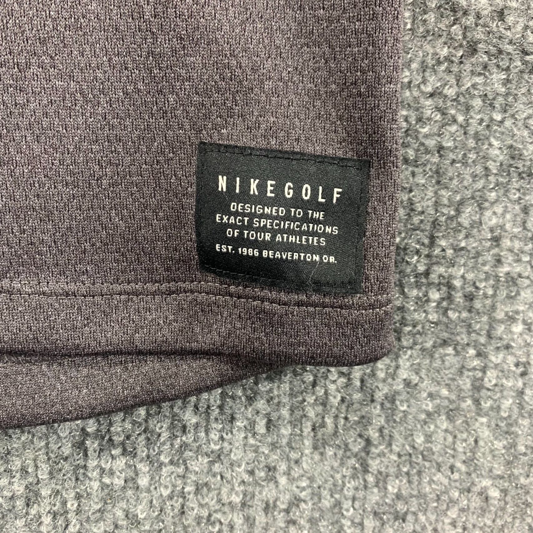 Nike Nike Sweatshirt Mens Large Gray Large Active Golf Stretch 1/4 Zip Pullover Logo Size US L / EU 52-54 / 3 - 6 Thumbnail