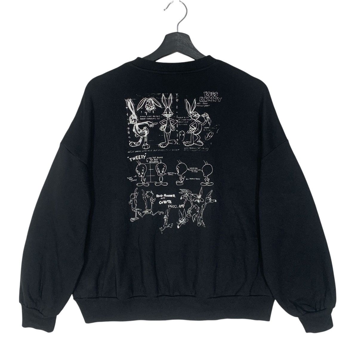 Gu Looney Tunes CartoonNetwork JapaneseBrand Sweatshirt