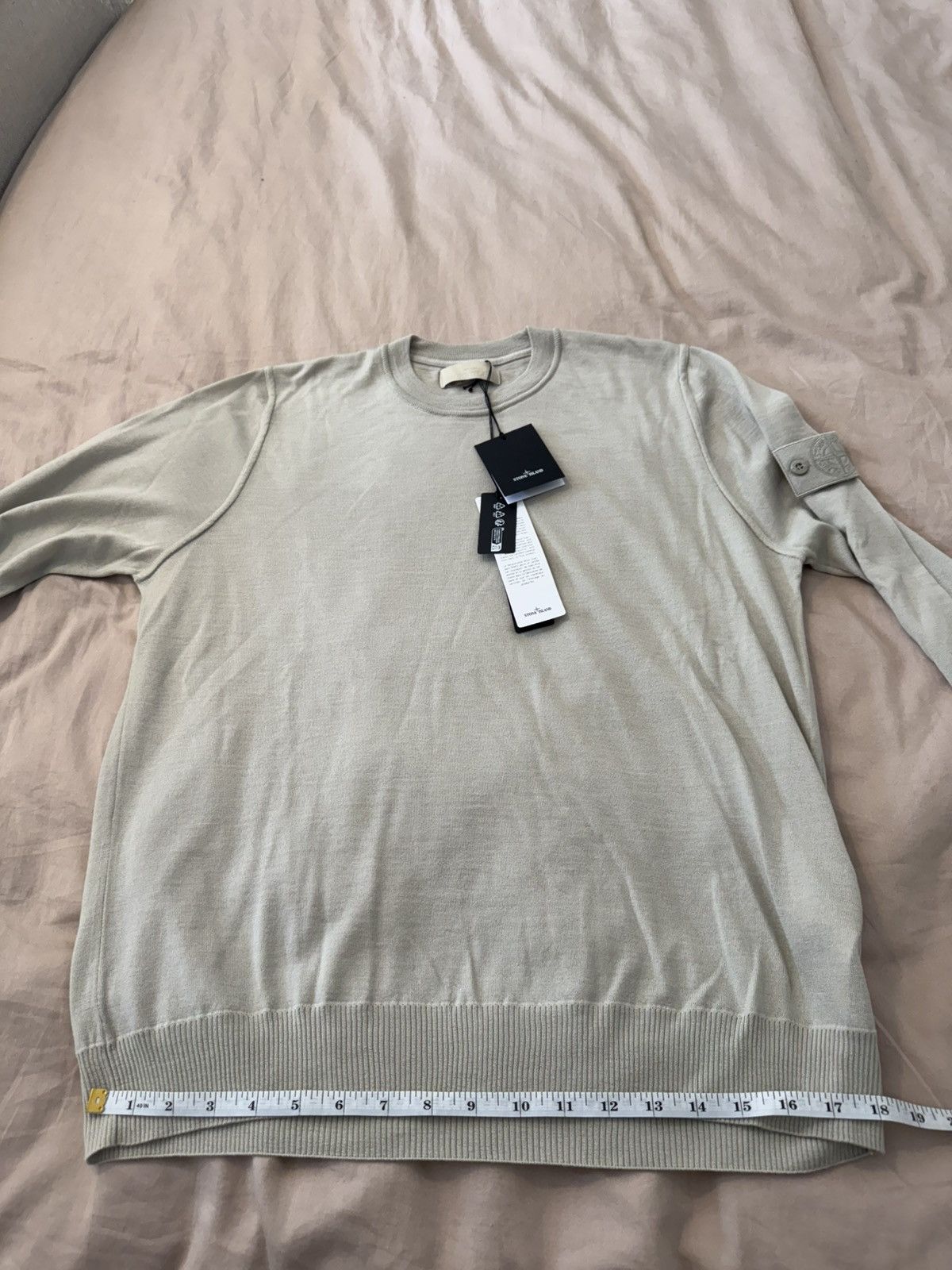 Stone Island Stone Island Compass ghost badge sweater Size US L / EU 52-54 / 3 - 14 Thumbnail