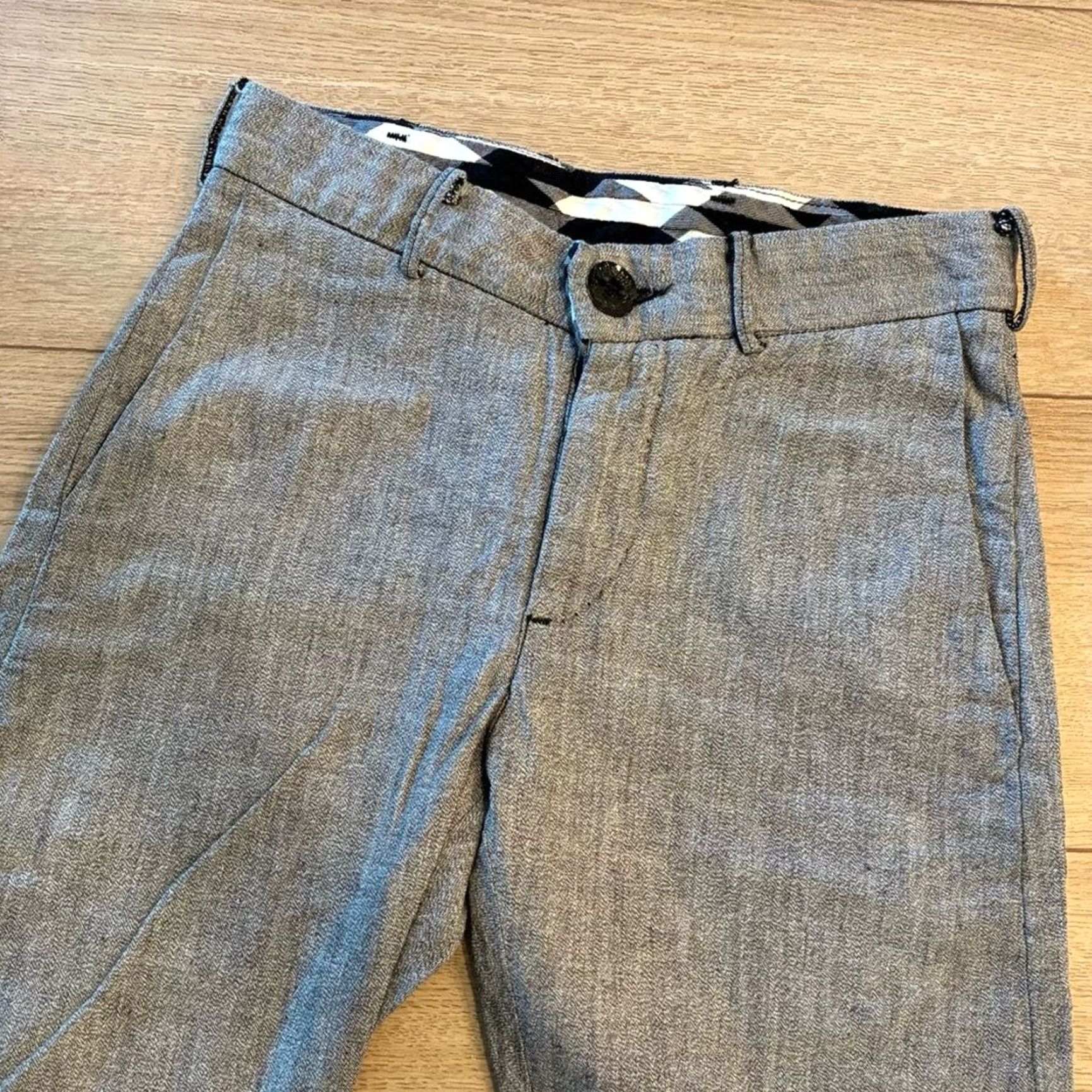 Vintage Rogan Men’s Pant Chino Gray Size 28 Inseam 34 Regular Y2K Itochu Line NEW Size US 28 / EU 44 - 2 Thumbnail