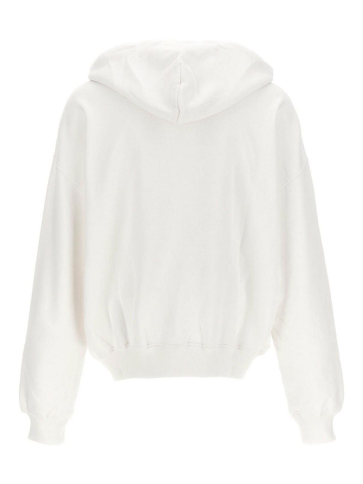 Off-White o1gr1nt0425 No Place Hoodie in White Size US XXS / EU 40 - 2 Thumbnail