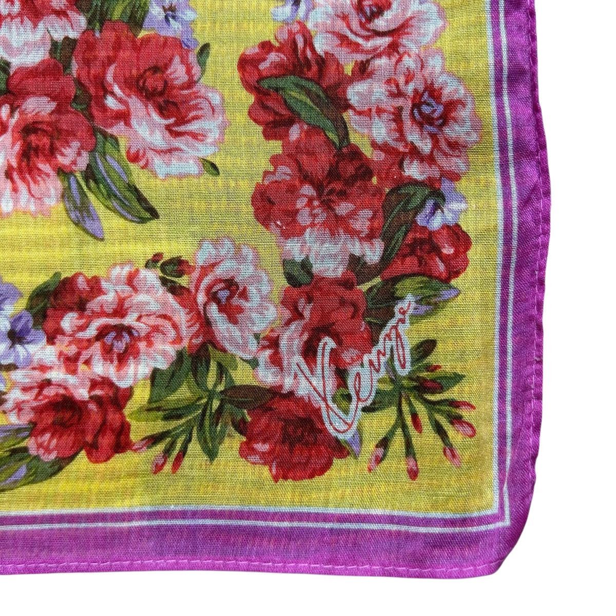Kenzo Vintage Kenzo Flowers Handkerchief Size ONE SIZE - 3 Thumbnail