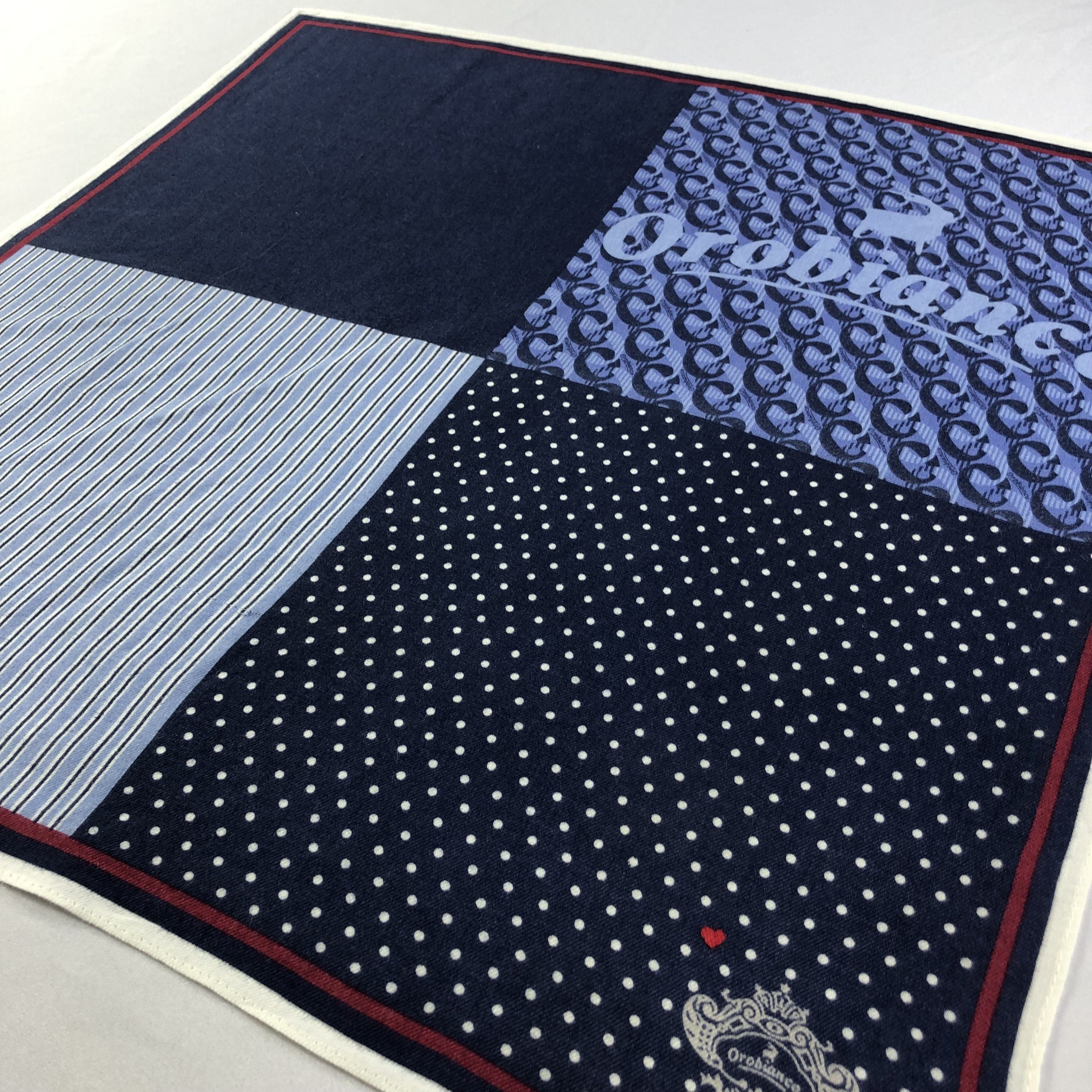 Orobianco × Vintage Orobianco Handkerchief Neckerchief Bandana H1868 Size ONE SIZE - 3 Thumbnail