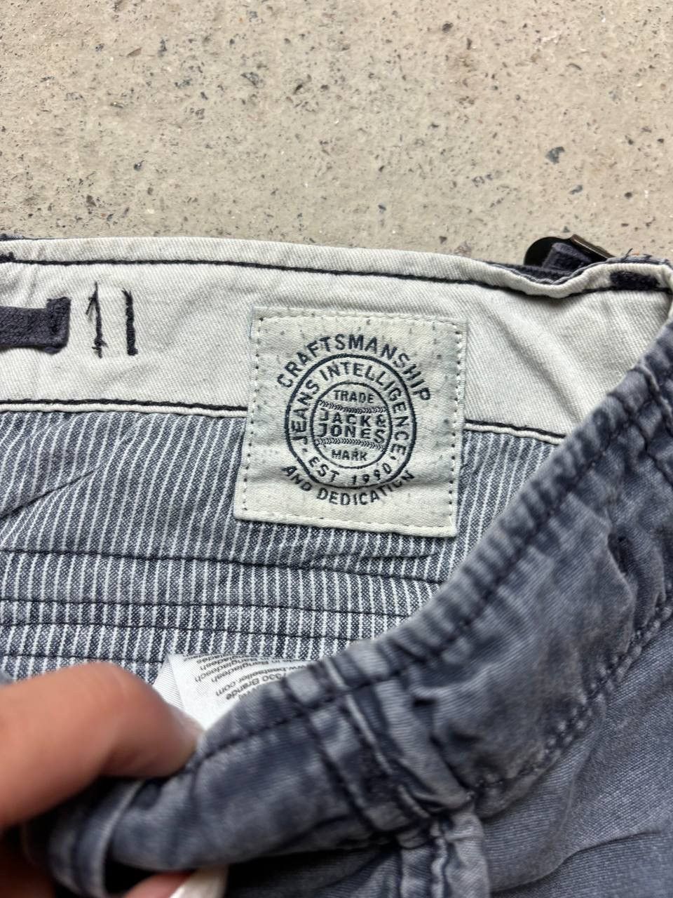 Jack & Jones × Vintage Vintage Y2K Jake Jones Cargo Mikitary Style Shorts Size US 33 - 4 Thumbnail