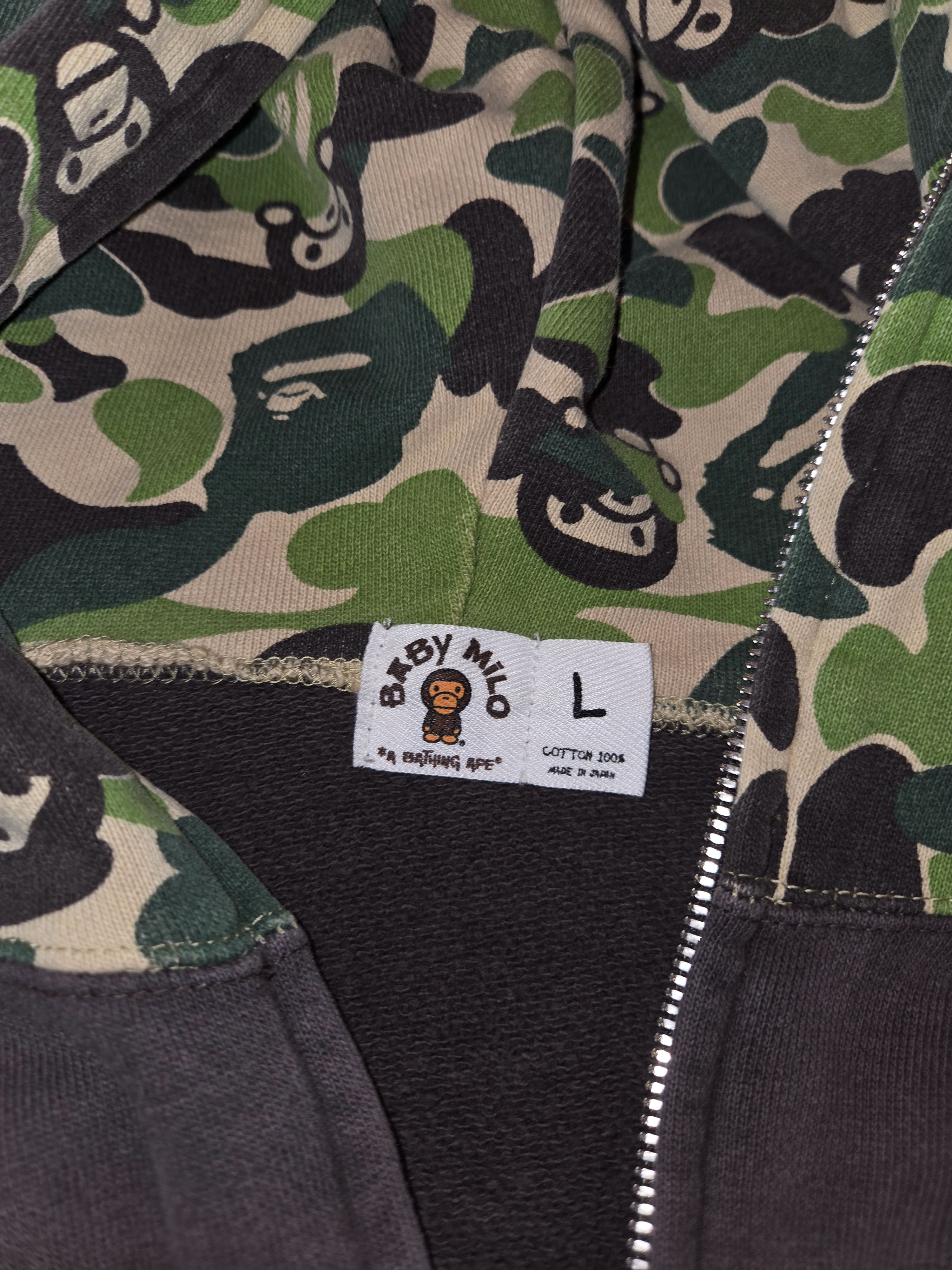 Bape OG Baby Milo Green Full Zip Size US L / EU 52-54 / 3 - 3 Thumbnail