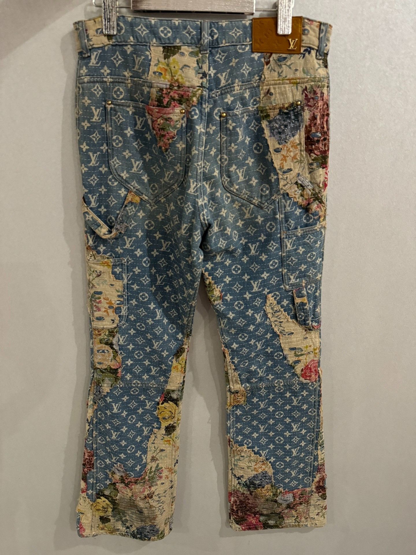 Louis Vuitton Louis Vuitton Floral BORO Jeans 2501-Nextarrow Size US 31 - 2 Thumbnail