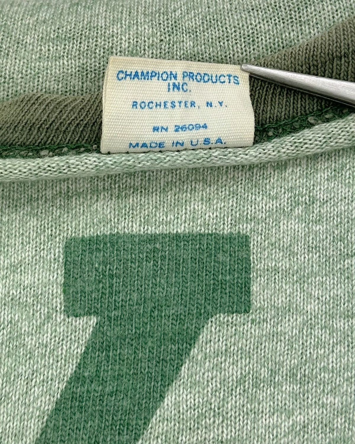 Champion × Vintage 70s Champion “BYU Survival” Program/Course Ringer T-shirt Size US M / EU 48-50 / 2 - 4 Thumbnail