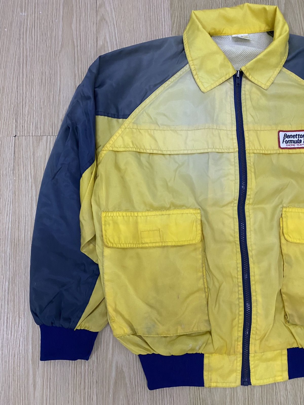 Benetton × Formula 1 × Vintage Vintage Benetton Formula 1 racing team light jacket Size US L / EU 52-54 / 3 - 5 Thumbnail