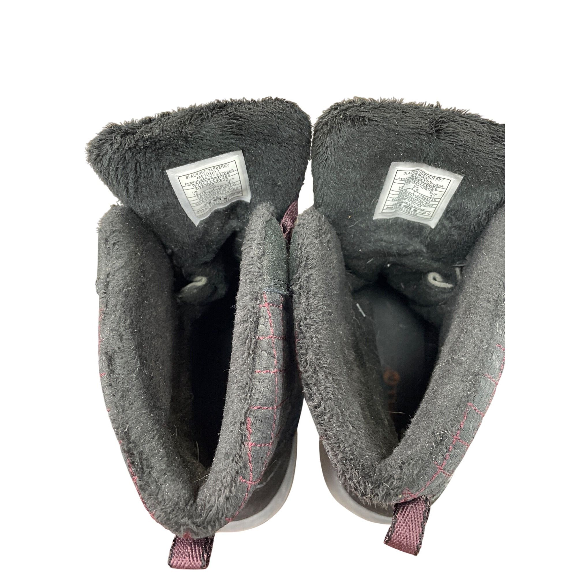 Merrell Merrell Black Womens Waterproof Insulated Suede Ankle Boots Size US 10 / IT 40 - 7 Thumbnail