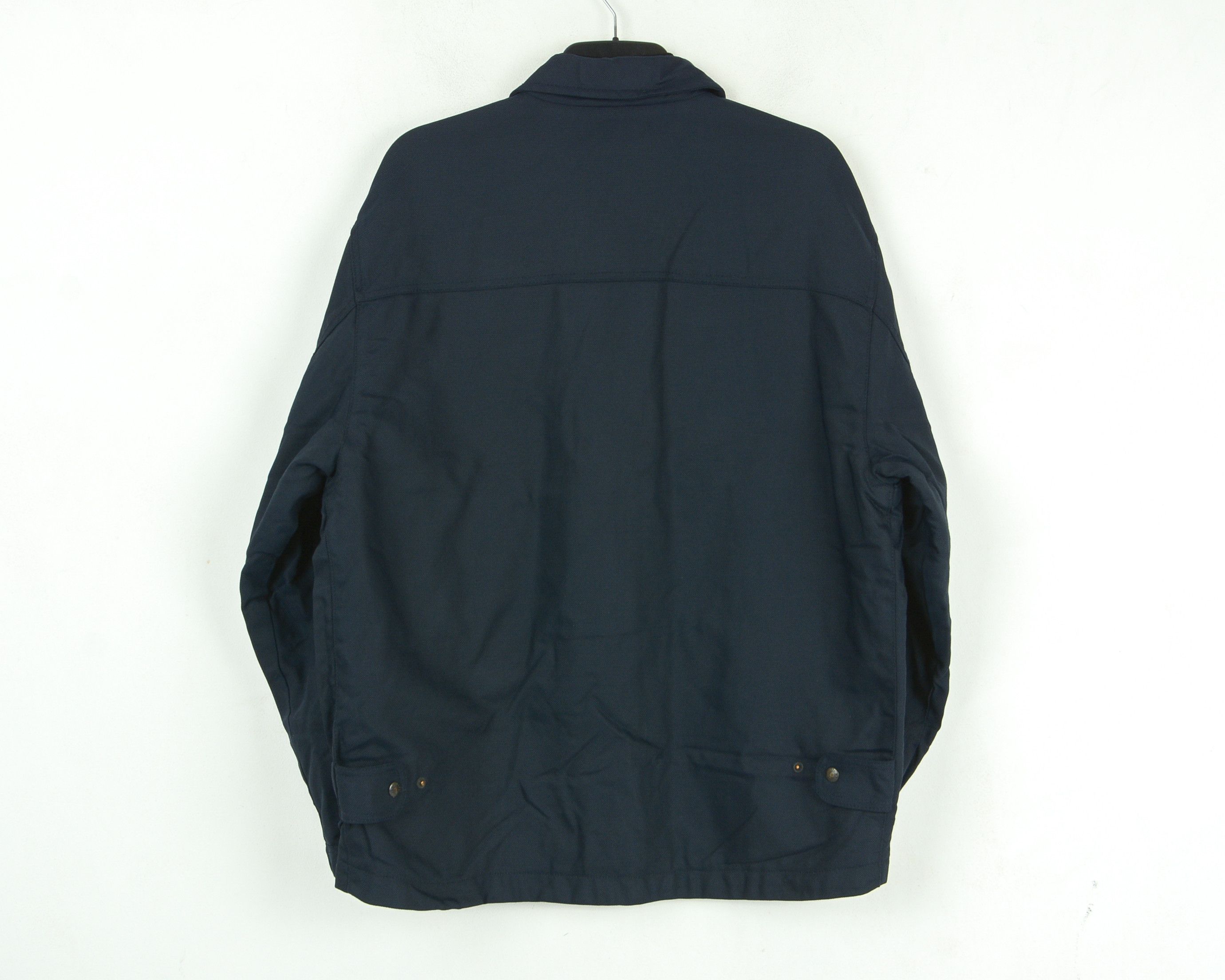 Massimo Dutti Man Jacket L Thick Lined Coat Rain Work Casual Navy Office Size US L / EU 52-54 / 3 - 5 Thumbnail