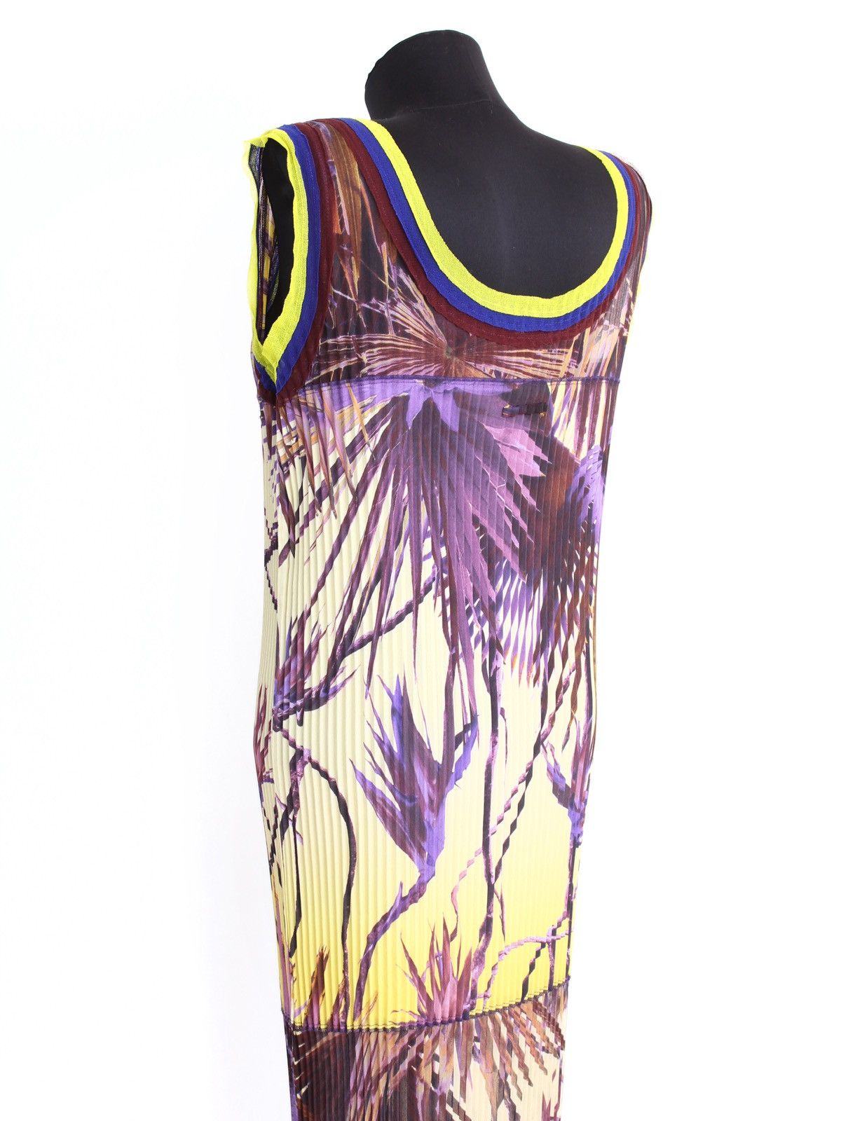 Jean Paul Gaultier Jean Paul Gaultier Vintage 90s Abstract Floral Maxi Dress Size S / US 4 / IT 40 - 3 Thumbnail