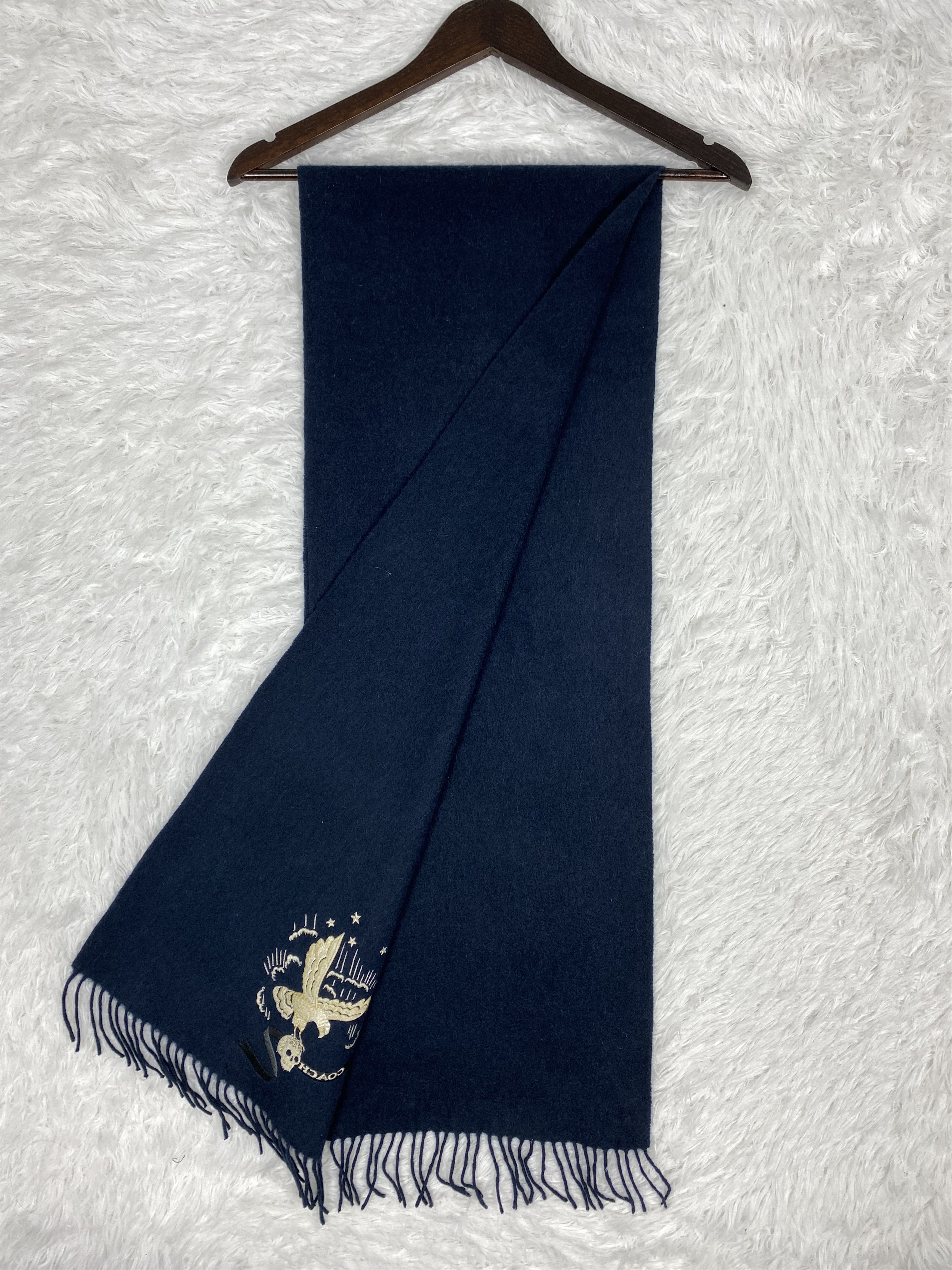 Coach × Vintage Vintage Coach Eagle Scarf / Muffler Neckwear PM0008 Size ONE SIZE - 6 Thumbnail