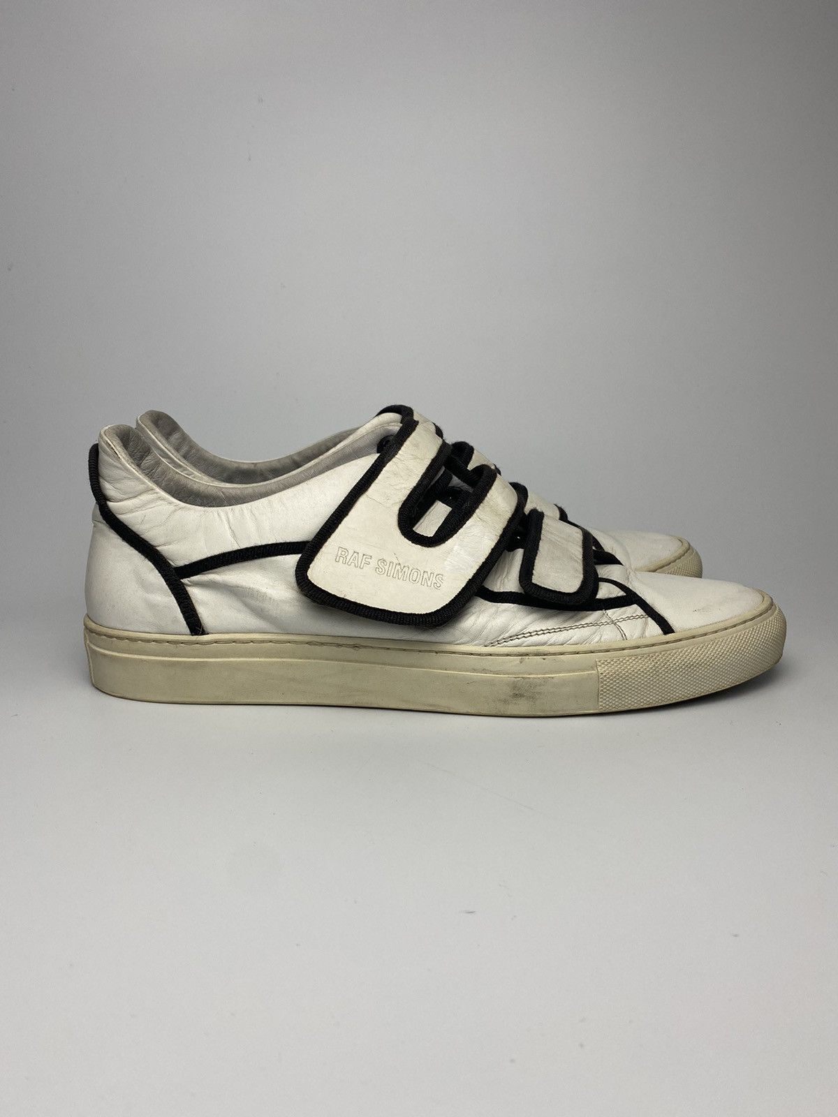 Raf Simons Raf Simons White Contrast Sneakers Size 10us Size US 10 / EU 43 - 3 Thumbnail
