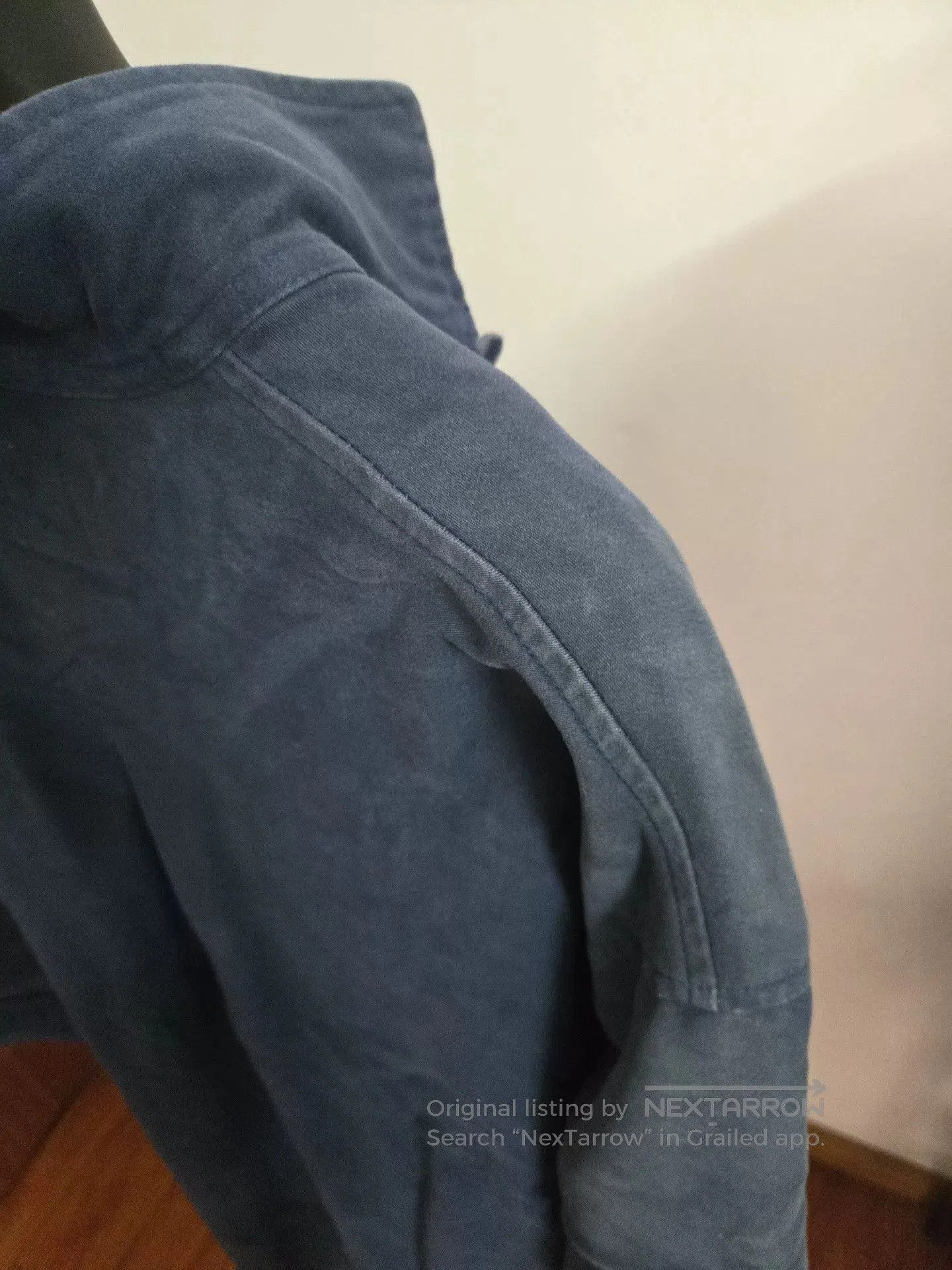 Porter Classic Porter Classic Moleskin Blue Dye Trench Coat. Size US L / EU 52-54 / 3 - 8 Thumbnail