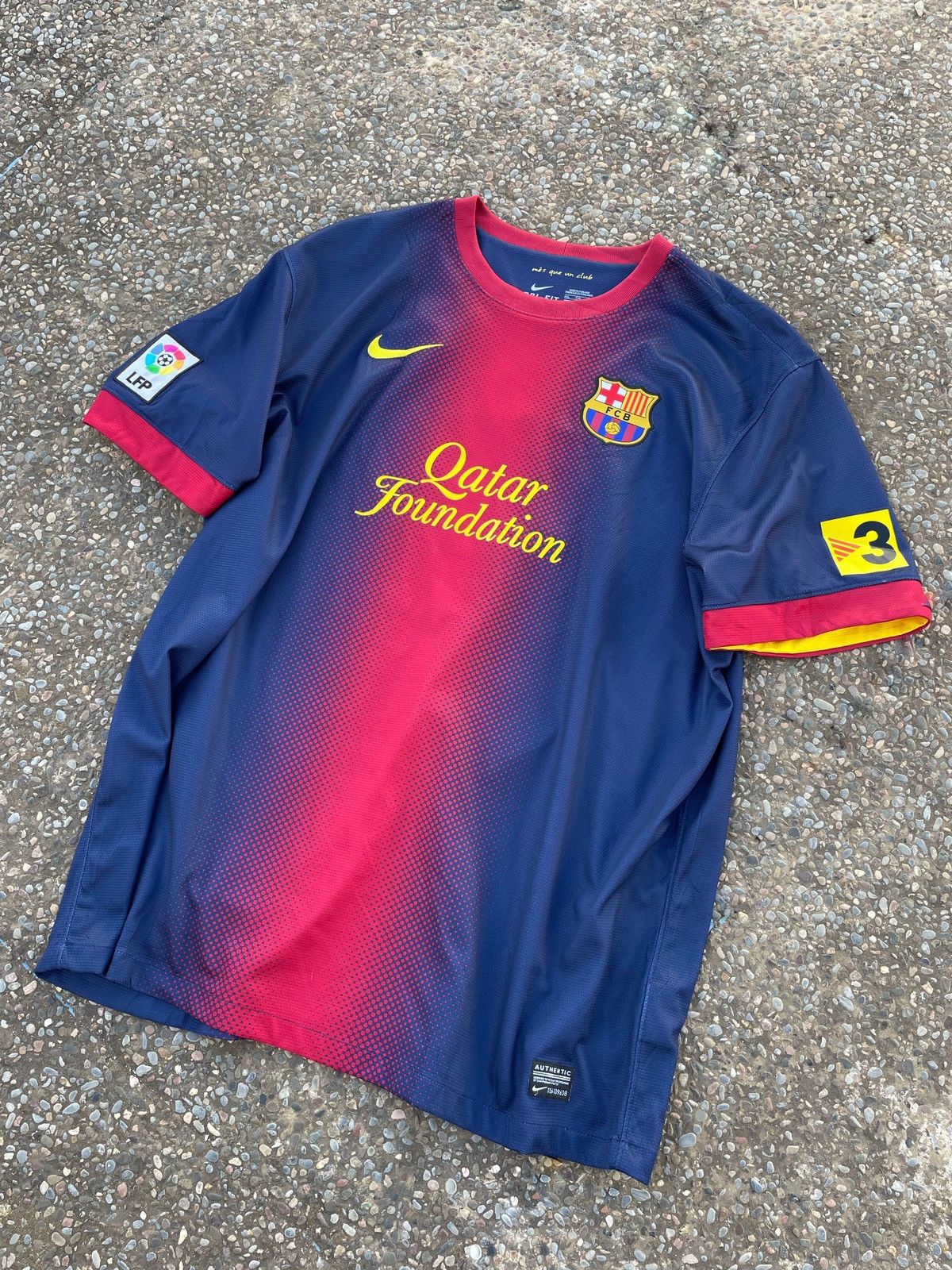 F.C. Barcelona 2012-13 F.C Barcelona Lionel Messi Authentic