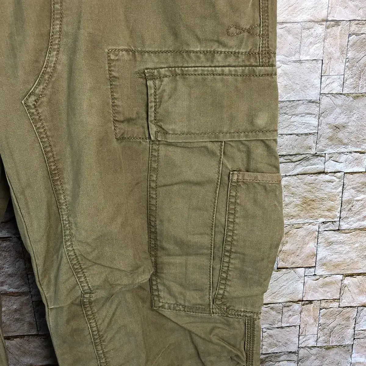 Ralph Lauren DL Ralph Lauren double knee 3d pocket Cargo Pants #A140 Size US 35 - 11 Thumbnail