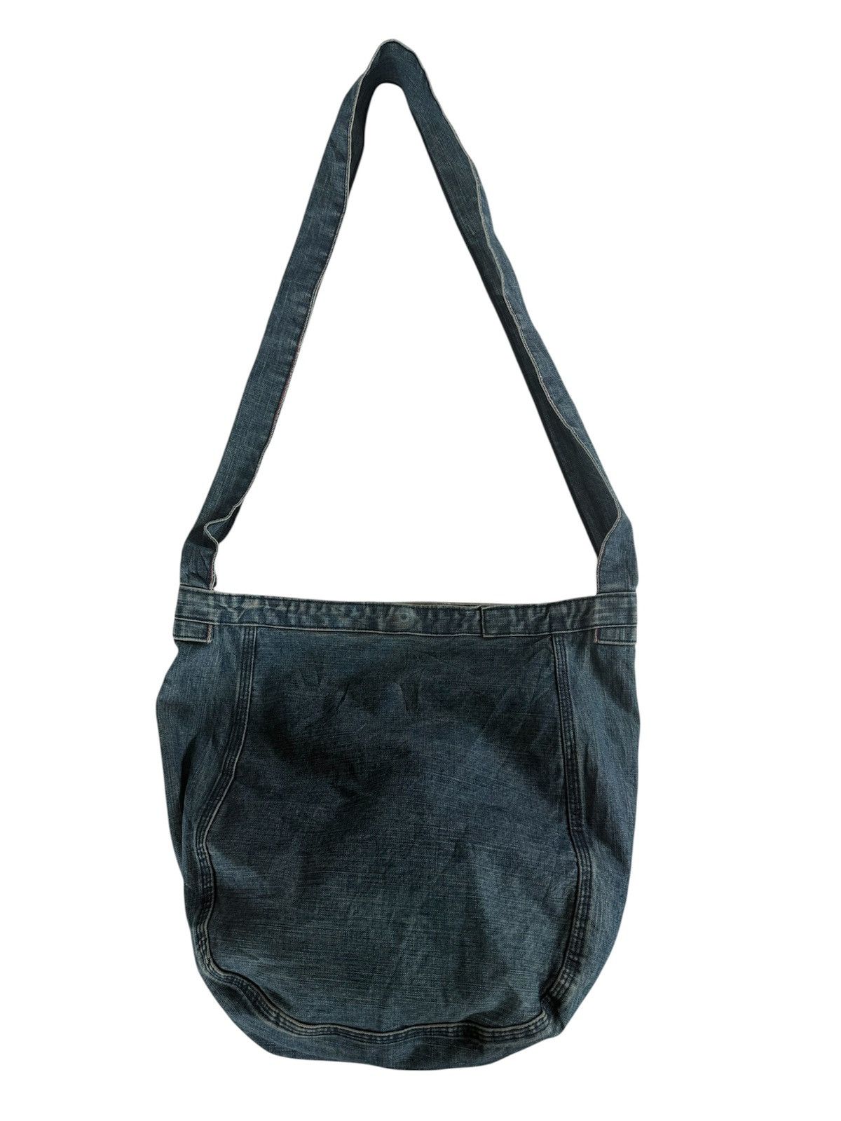 45rpm Japan Brand 45 RPM Sling Bag Denim Design Size ONE SIZE - 3 Thumbnail