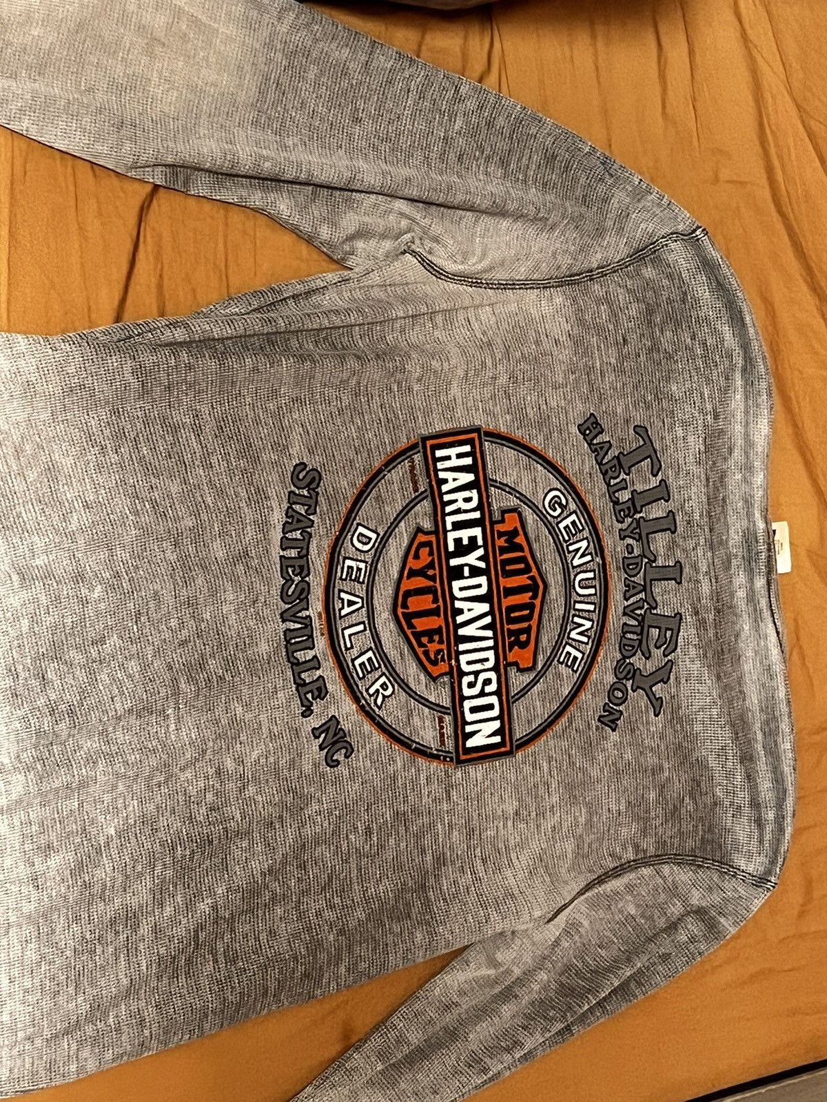 Harley Davidson × Vintage Vintage Harley Davidson thermal Size US XL / EU 56 / 4 - 1 Thumbnail