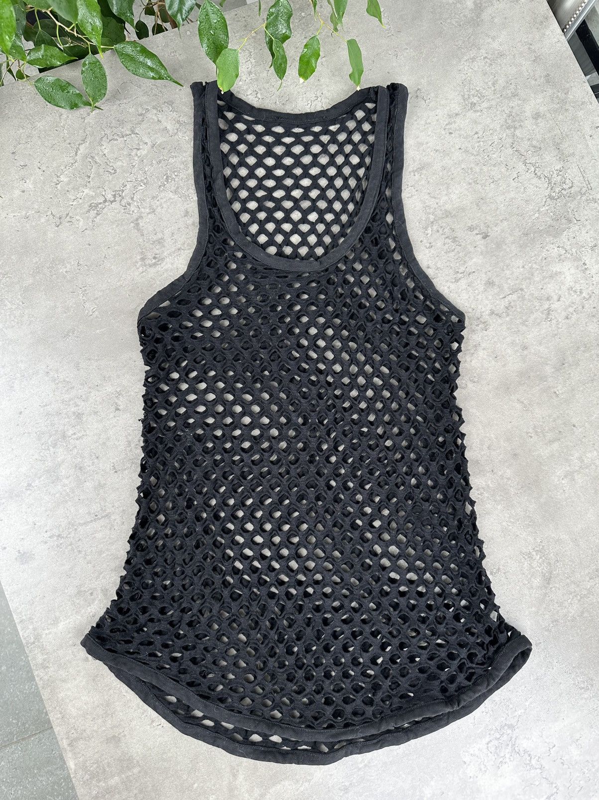 Japanese Brand Vintage Mesh Tank Top Size S / US 4 / IT 40 - 1 Thumbnail