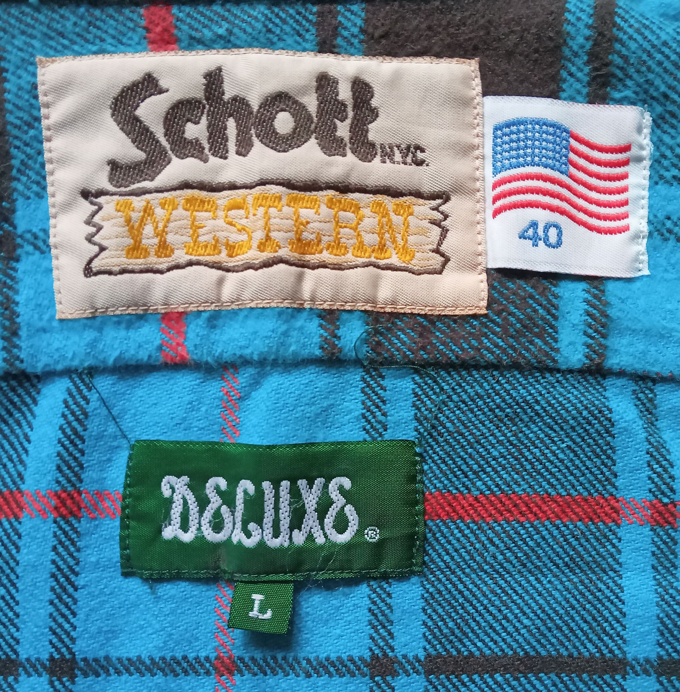 Schott Schott Deluxe Shirt Size US XXS / EU 40 - 3 Thumbnail