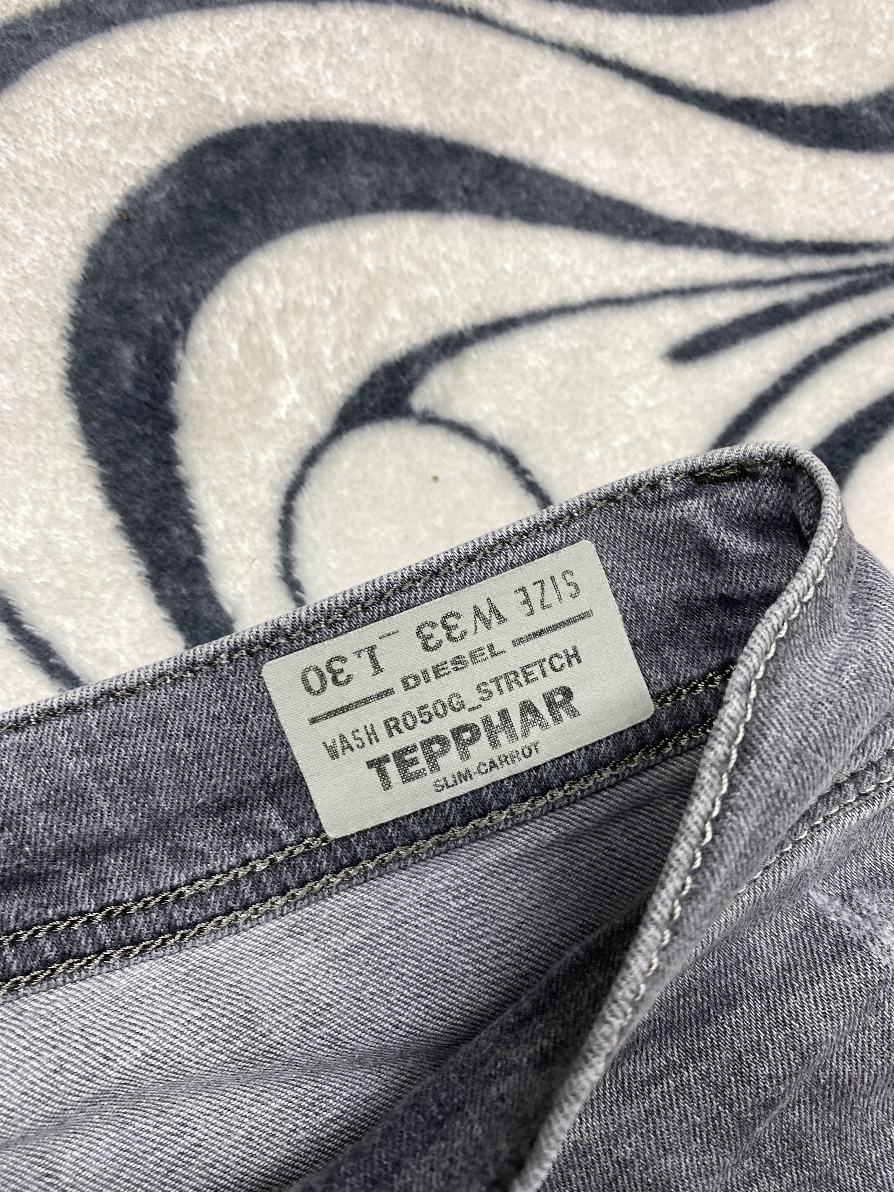 Diesel Diesel Tepphar Mens Denim Pants Jeans Y2K Size US 33 - 5 Thumbnail