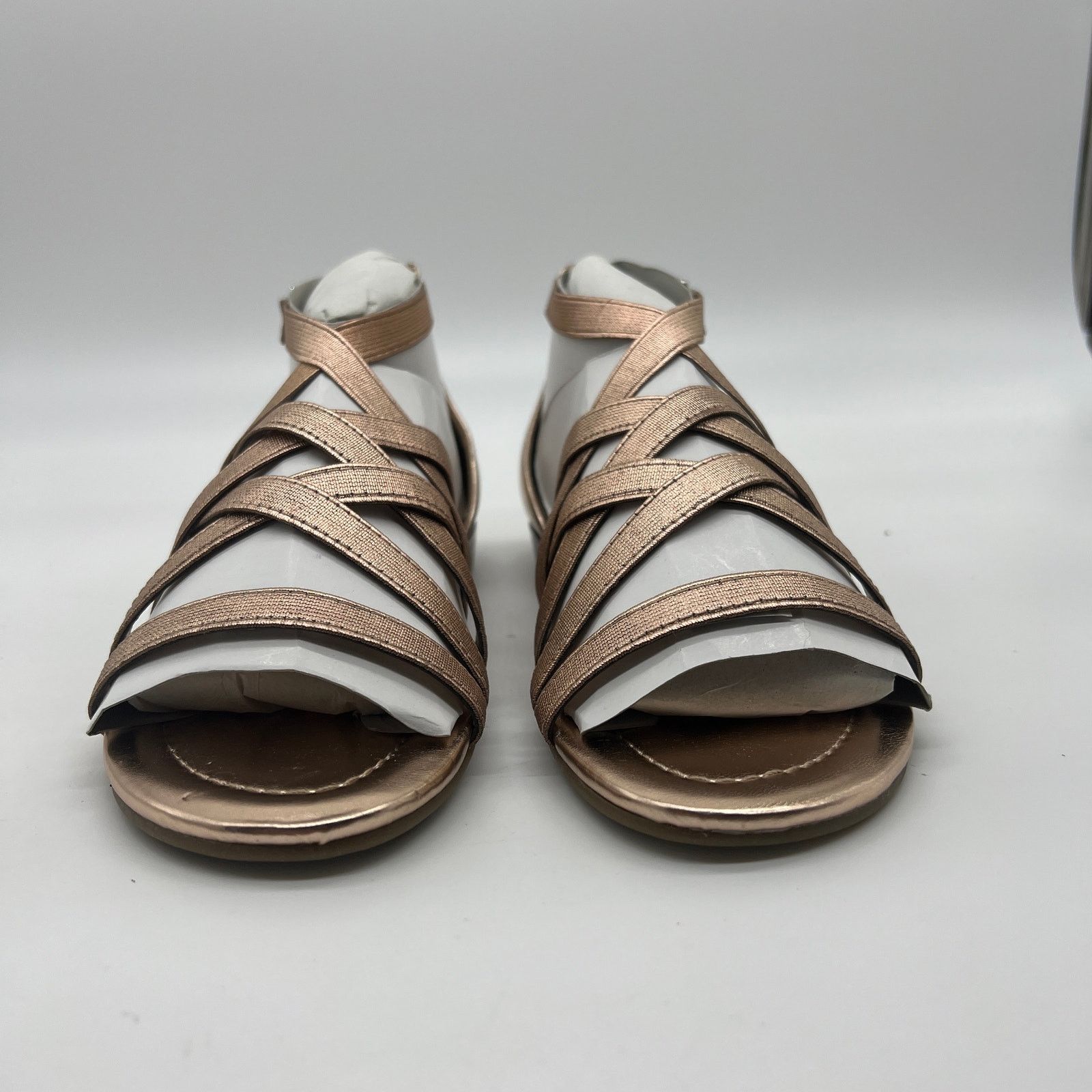 Other Marc Fisher Cross Weave Stretch Sandals Size 6 M Rose Gold Size US 6 / IT 36 - 7 Thumbnail