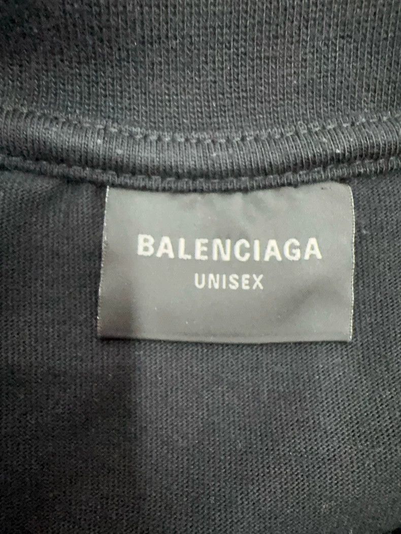Balenciaga Balenciaga Black Manchester United letter logo short sleev Size US S / EU 44-46 / 1 - 4 Thumbnail
