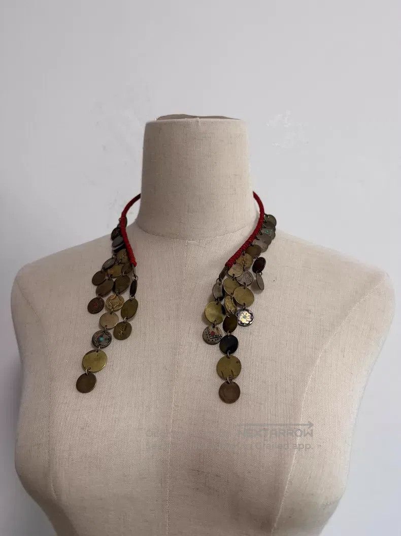 Kapital Kapital Copper Plate Necklace, Headband Size ONE SIZE - 1 Thumbnail