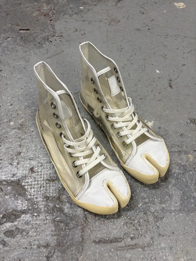 Maison Margiela Maison Margiela Tabi White Transparent Size US 8 / IT 38 - 4 Thumbnail