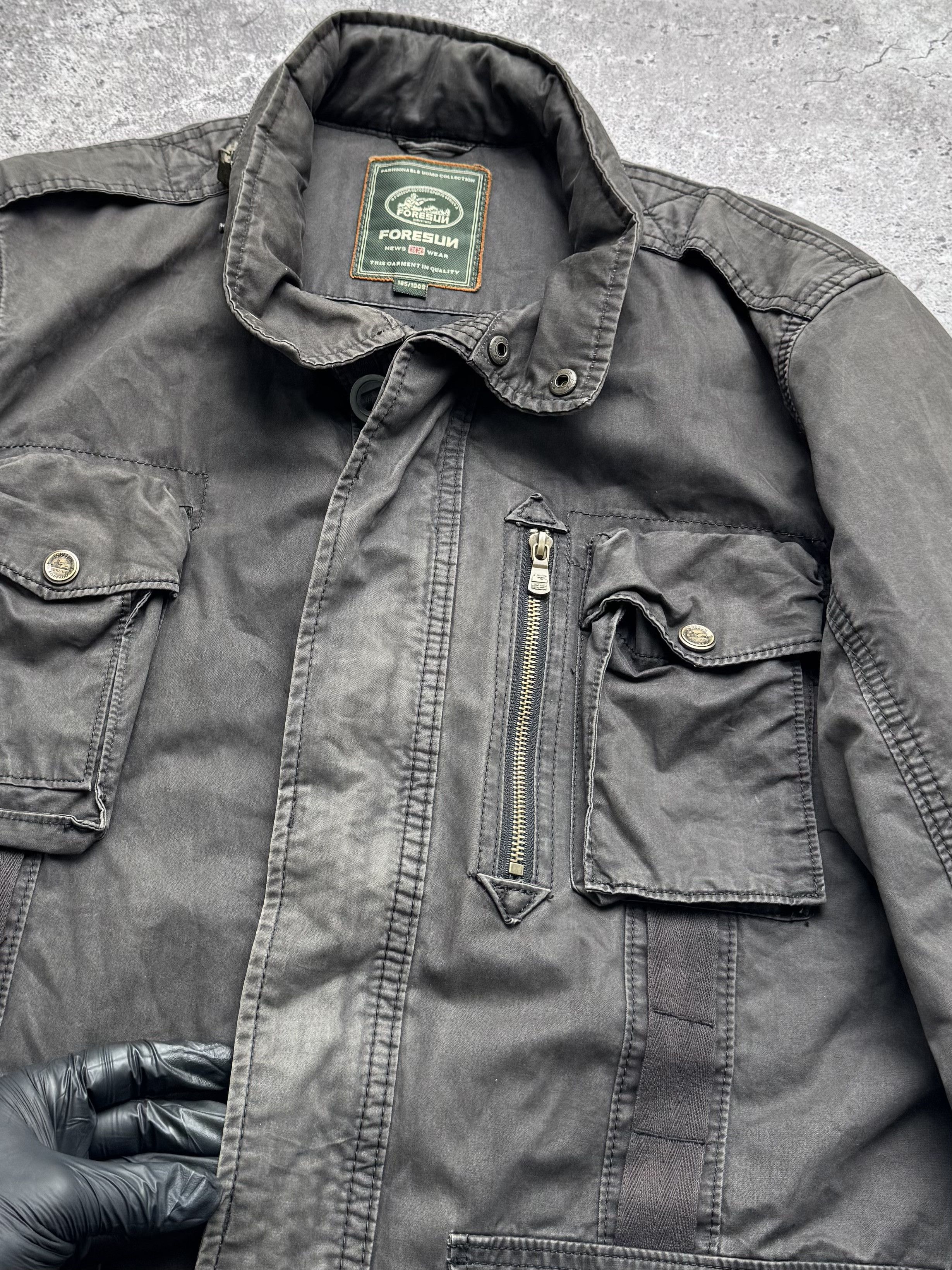 Vintage Vintage Military Utility Style Jacket Multi Pocket Zip Size US L / EU 52-54 / 3 - 5 Thumbnail