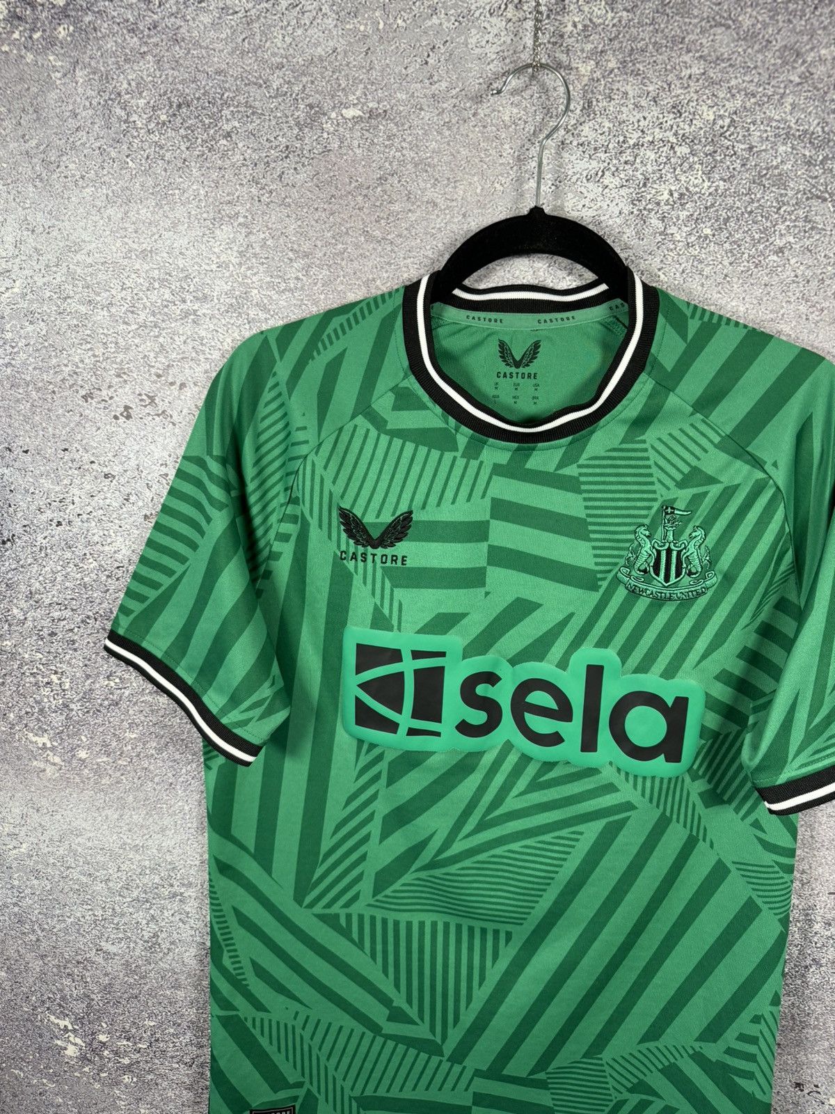 Castore × Vintage Newcastle United 2023/24 Away Castore Soccer Jersey Medium Size US M / EU 48-50 / 2 - 3 Thumbnail