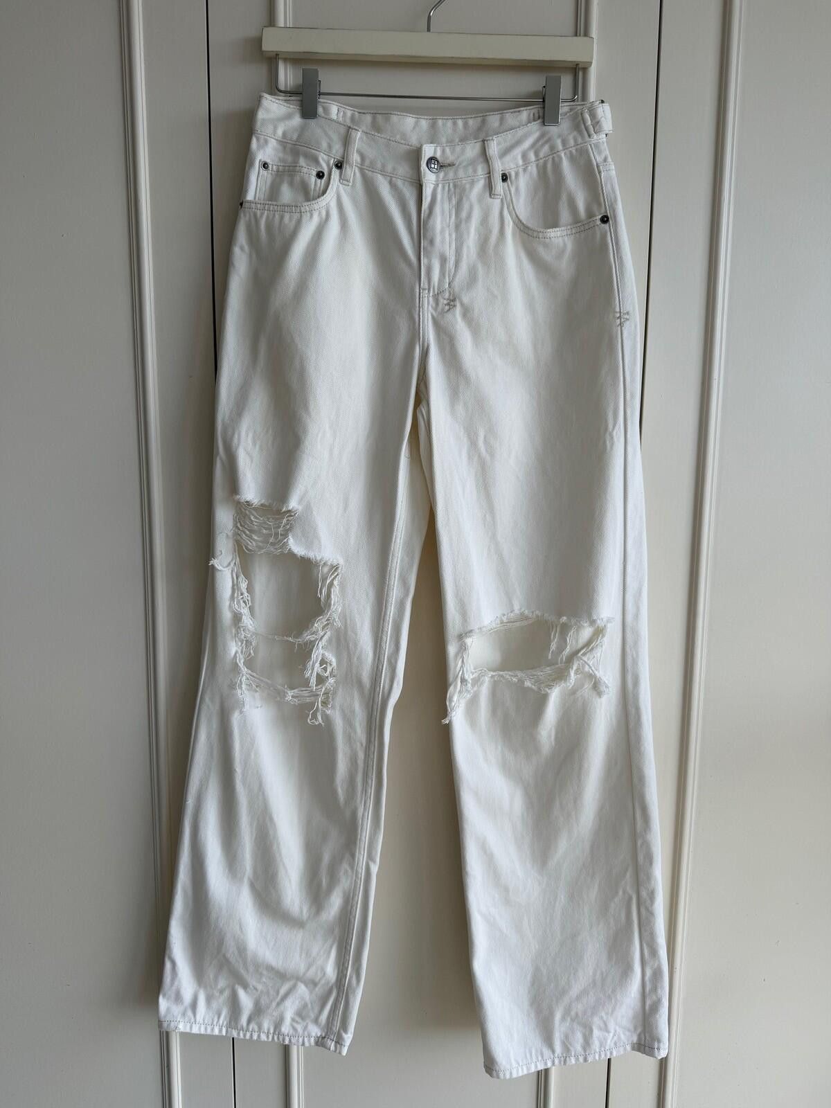 Ksubi new ksubi womens denim jeans low rider halo white 26 8 trash Size 26" / US 2 / IT 38 - 1 Thumbnail