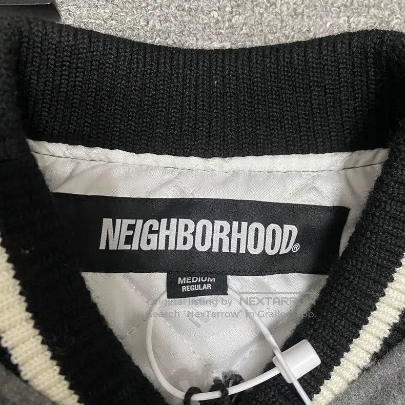 Neighborhood Neighborhood Autumn/Winter 23 Leather Sleeve Baseball Jack Size US M / EU 48-50 / 2 - 5 Thumbnail