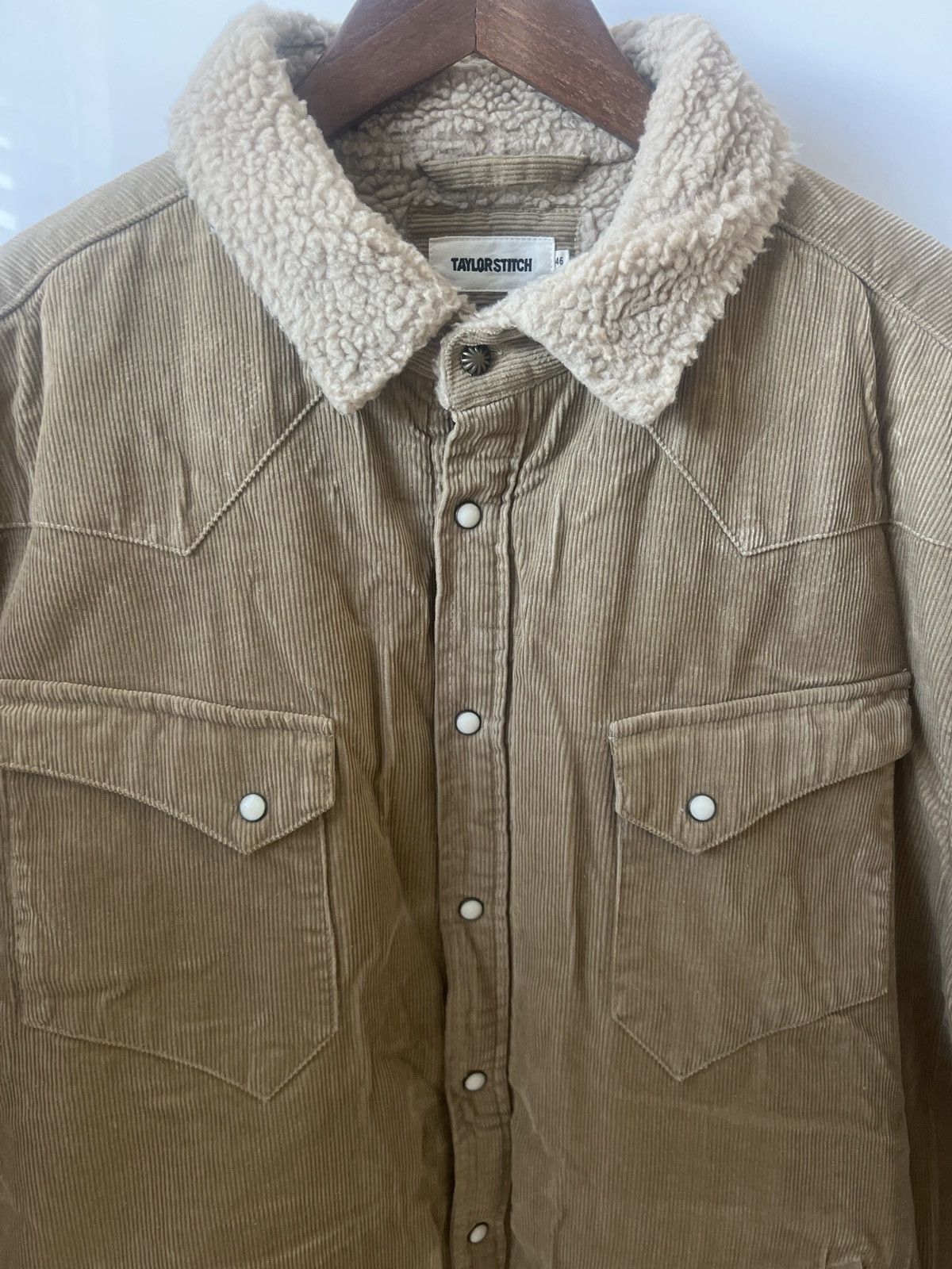 Taylor Stitch Taylor Stitch Corduroy Sherpa Lined Western Jacket Size 46 l Size US M / EU 48-50 / 2 - 1 Thumbnail