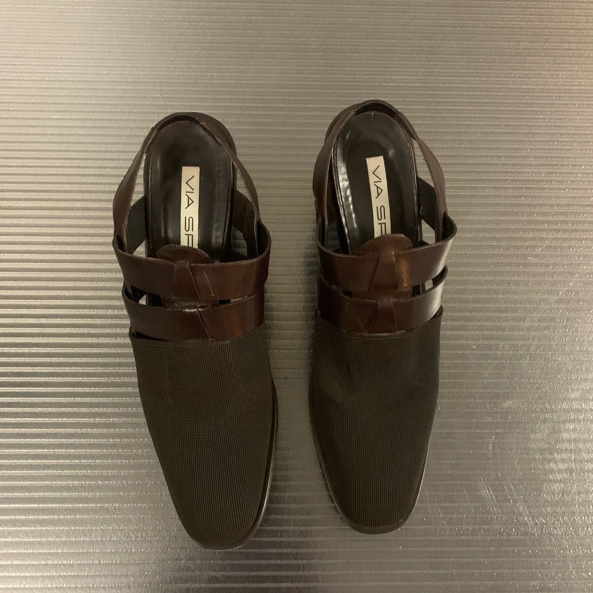 Other Via Spiga brown sling back heels 8 AA Size US 8 / IT 38 - 1 Thumbnail