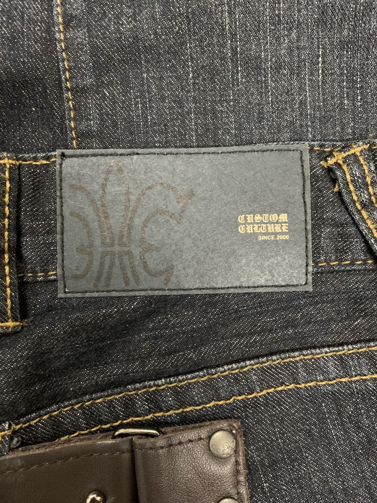 Japanese Brand Custom culture straight cut denim Size US 29 - 12 Thumbnail