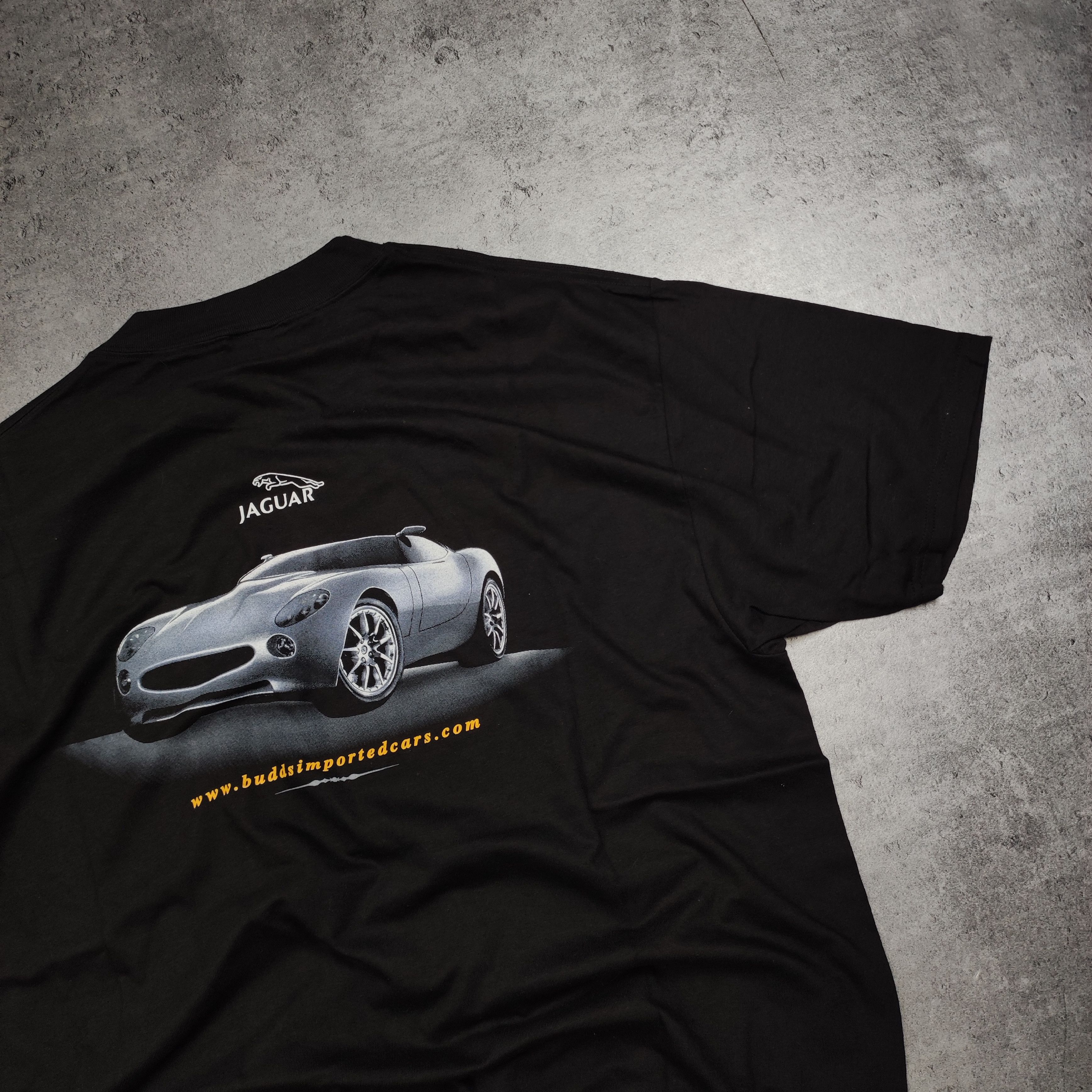 Vintage Vintage RARE Og 90s Jaguar Racing Motorsport Promo Tee Size US XL / EU 56 / 4 - 2 Thumbnail