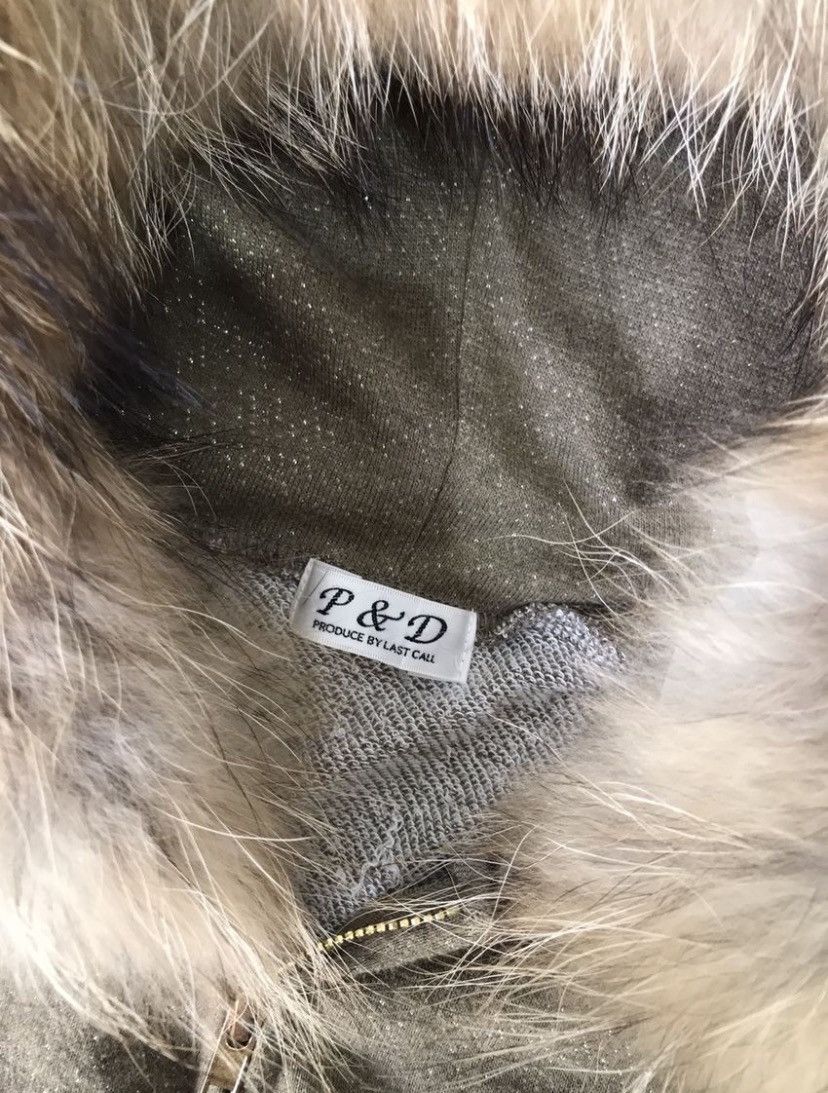 Japanese Brand Glitter LGB If Six Was Nine Style Fur Hoodie Jacket Size M / US 6-8 / IT 42-44 - 7 Thumbnail