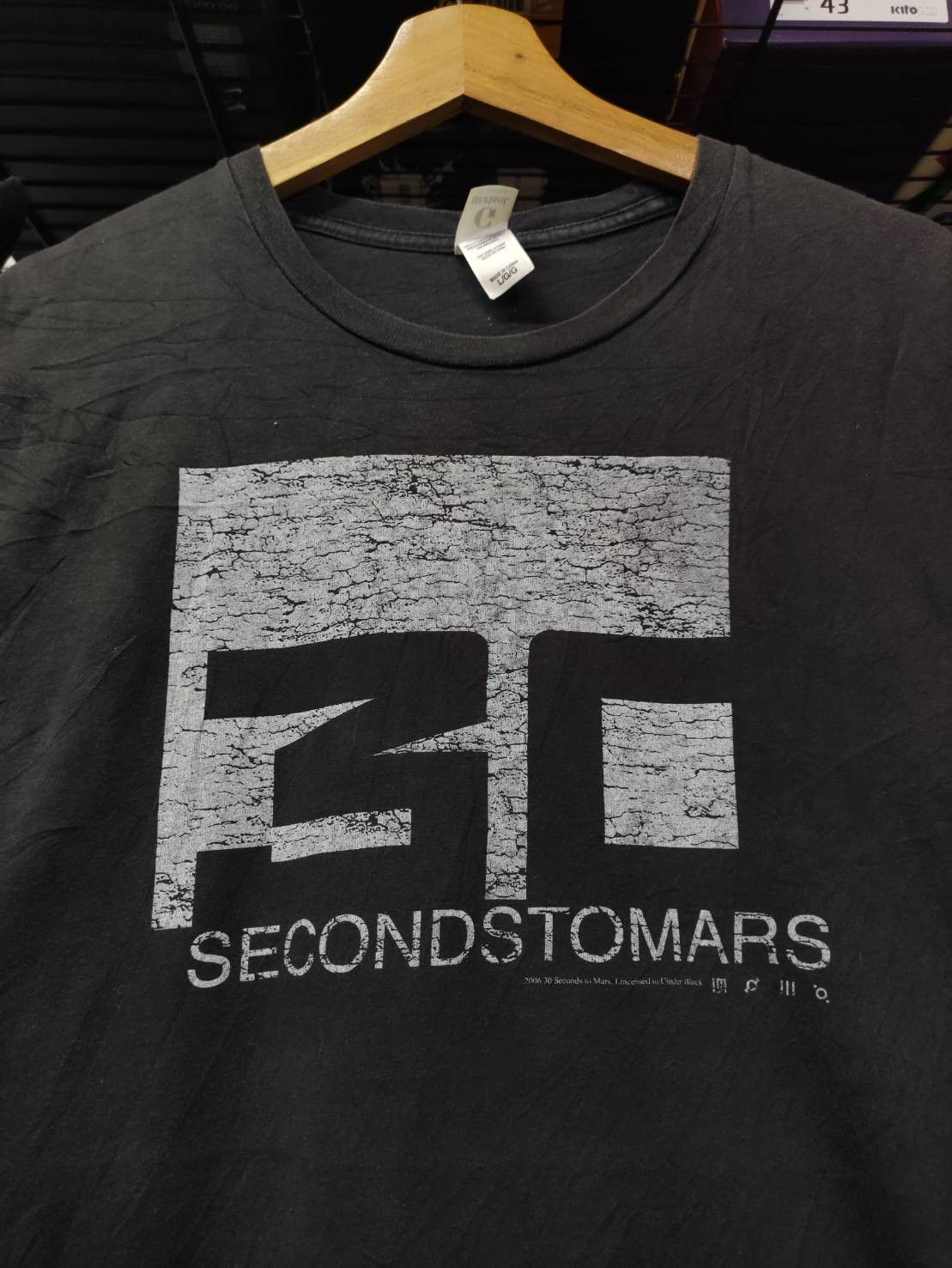 Band Tees Vtg 00's 30 Seconds To Mars " Provehito in Altum " T-Shirt Size US L / EU 52-54 / 3 - 3 Thumbnail