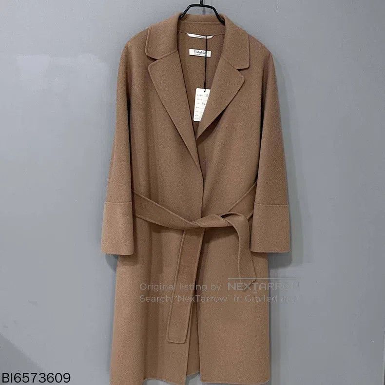 Max Mara Max Mara Pure Wool Camel Coat Size M / US 6-8 / IT 42-44 - 1 Thumbnail