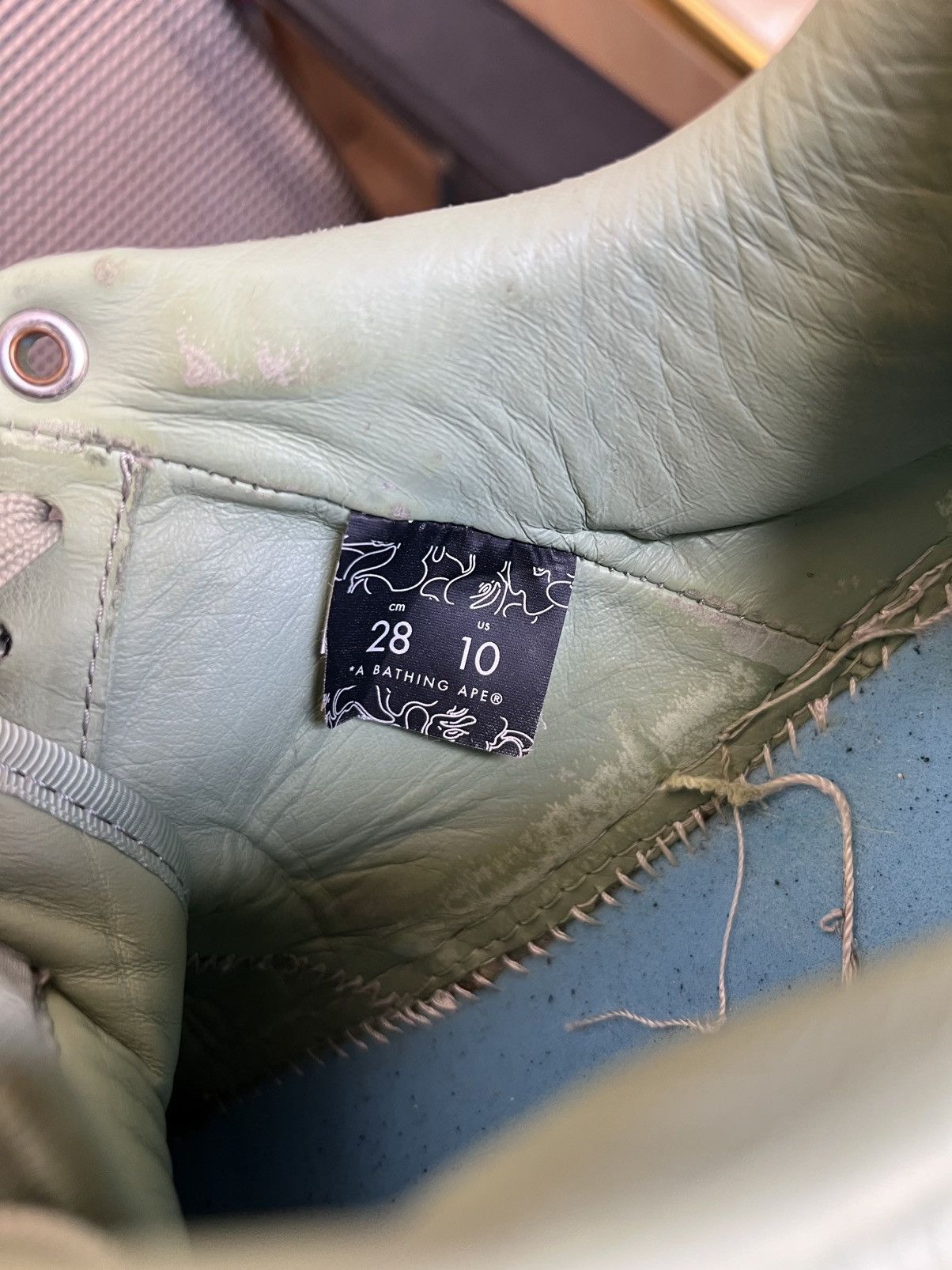 Bape Bathing Ape Bape Sta #9 Green Size US 10 / EU 43 - 12 Thumbnail