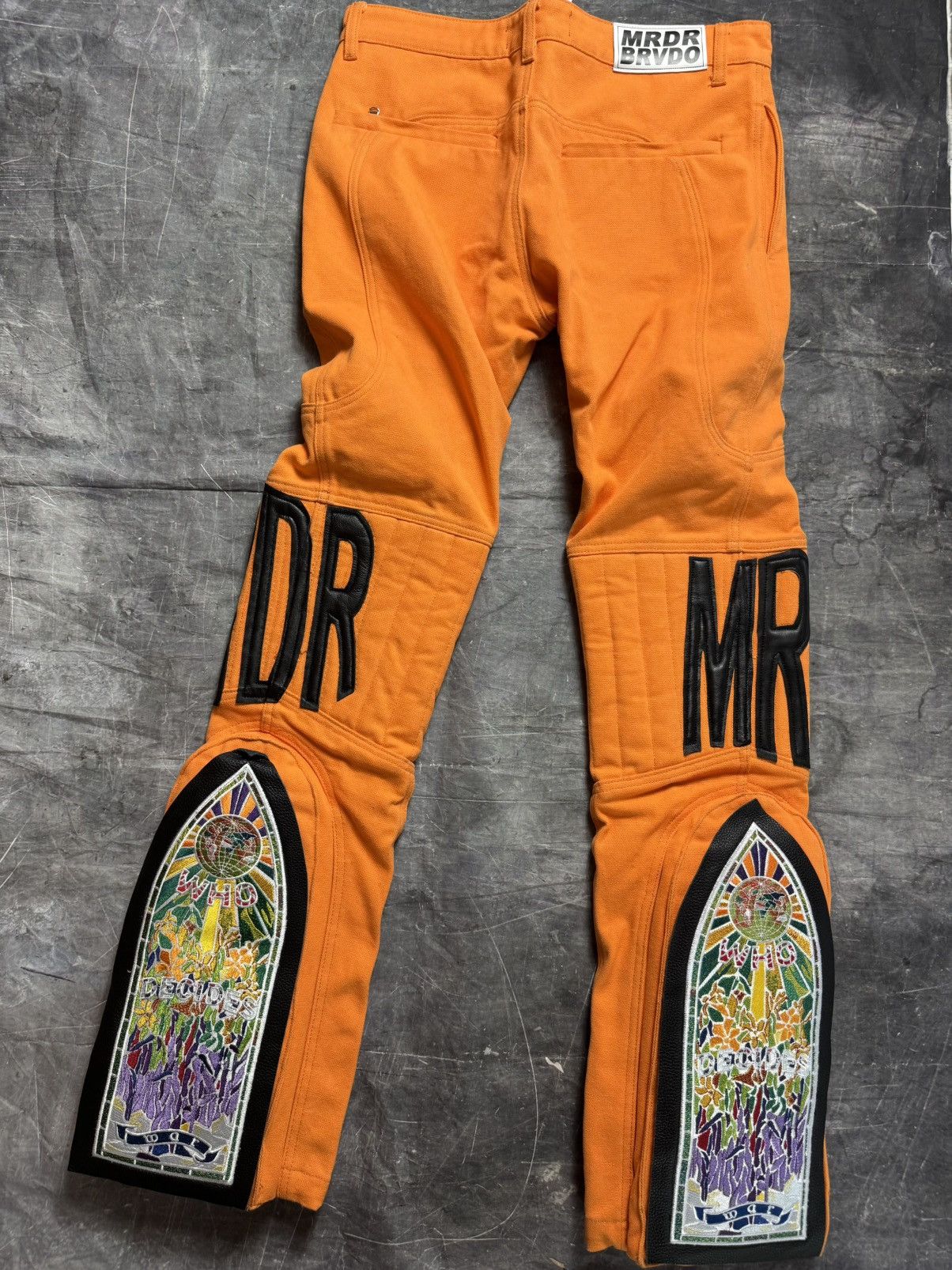 Who Decides War Who Decides War Moto Denim in Orange Size US 30 / EU 46 - 2 Thumbnail