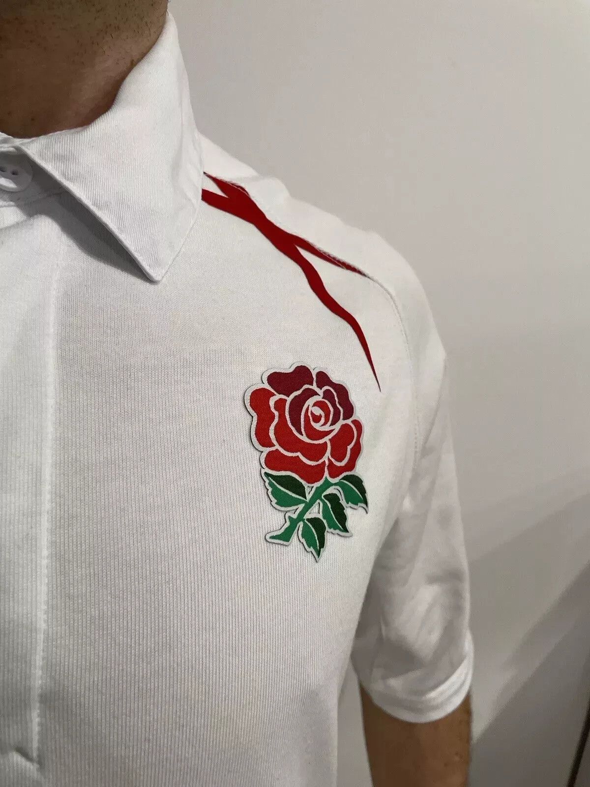 Nike VINTAGE NATIONAL ENGLAND 2000s HOME JERSEY SHIRT RUGBY NIKE Size US XL / EU 56 / 4 - 4 Thumbnail